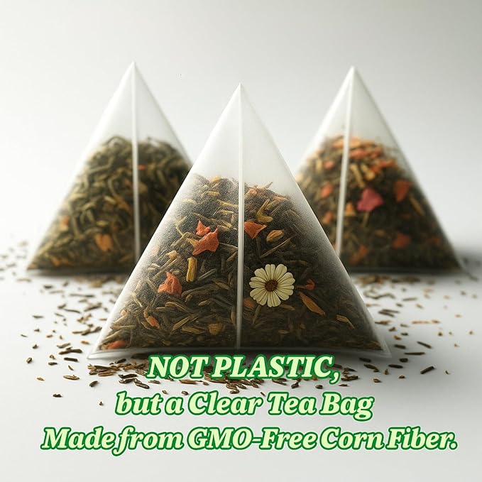 Tozzy Organic Milk Thistle Tea – 100 Count, Plant-Based Pyramid Tea Bags | Supports Liver Health