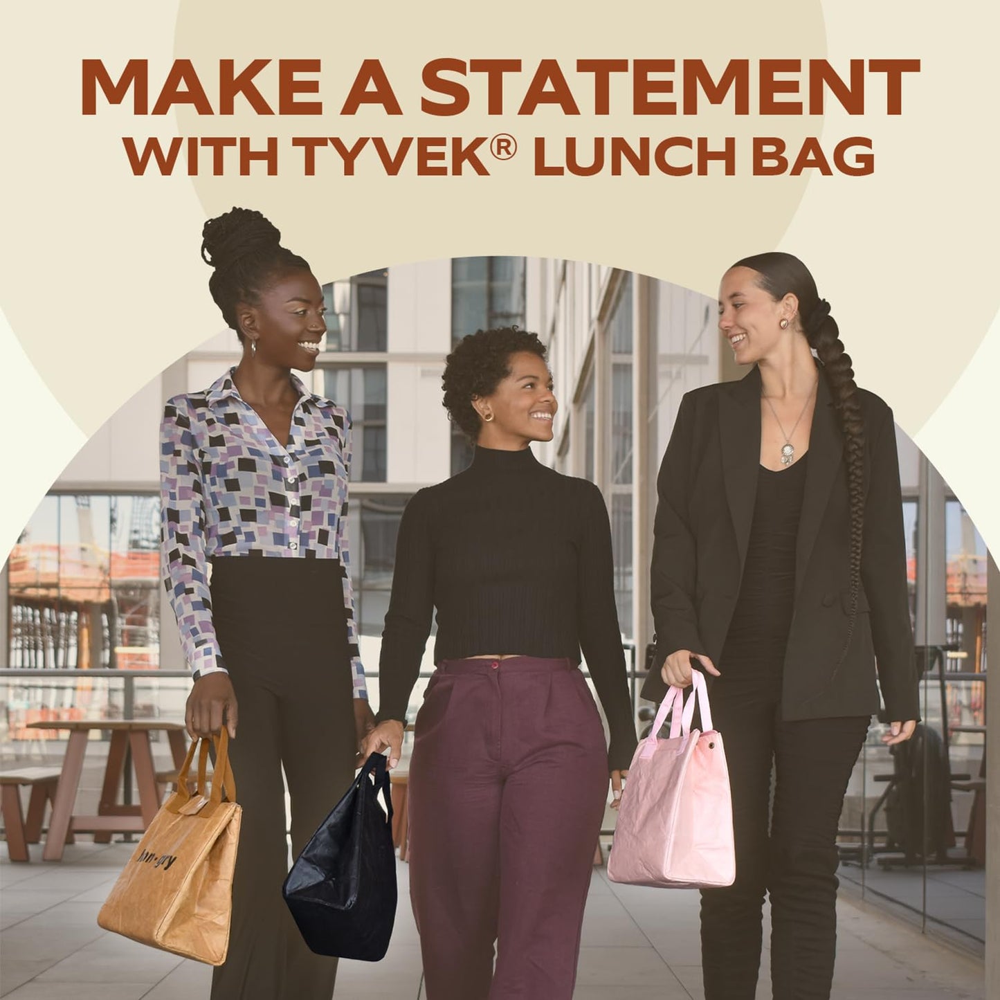 VonNova Women’s Insulated Lunch Bag with Premium 4mm Cooler Insulation, Cute Large 7L Lunch Tote for Office, Durable Small Lunch Box for Women, Stylish Lunchbox for Adults, Teens, Nurses, Teachers