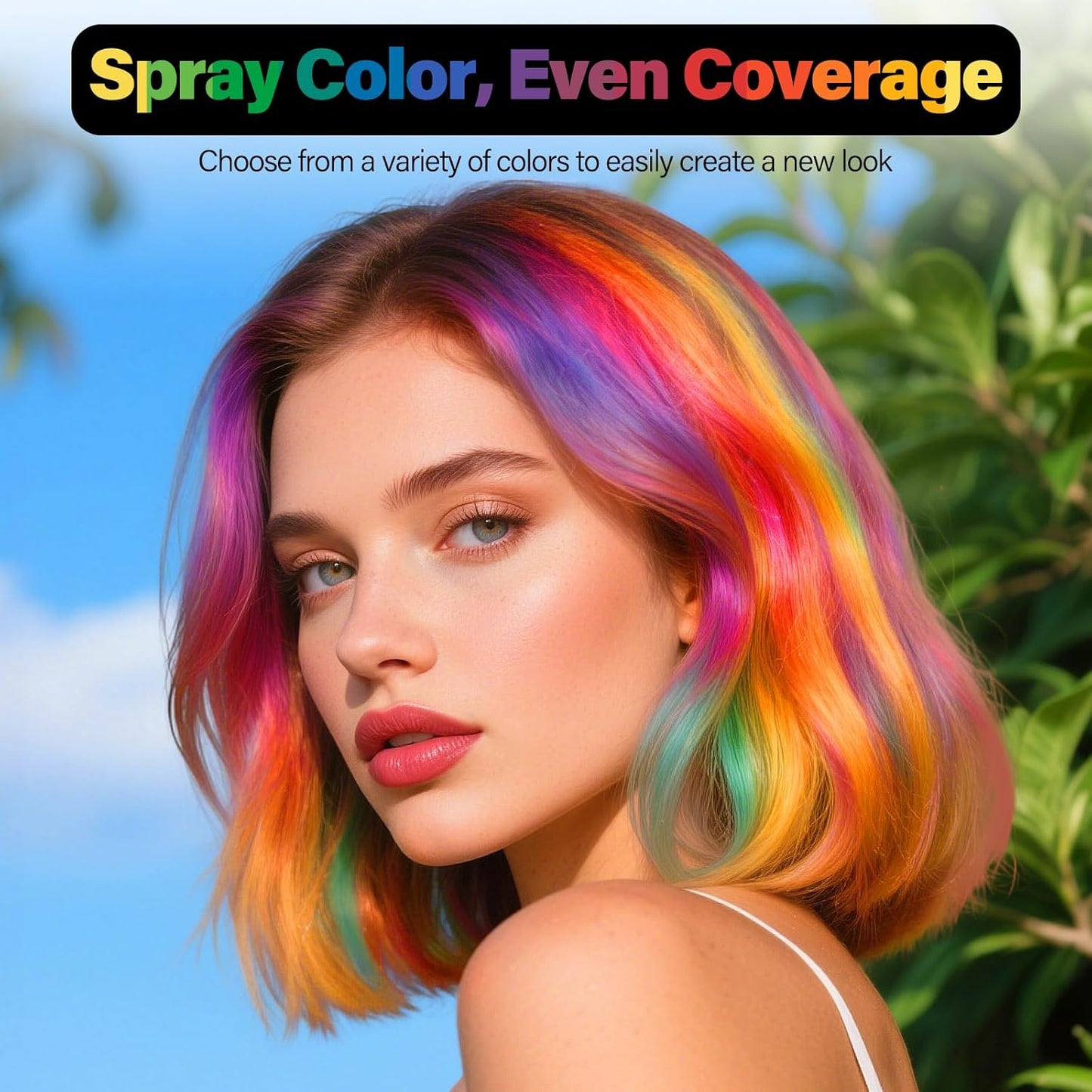 Temporary Hair Color Spray For Women Kids Men, Washable Temporary Hair Dye Spray One Day Hair Color Wax Non-Sticky For Cosplay Party DIY, Christmas Party, Halloween Crazy Hair Day (Gold, 4.06 oz)