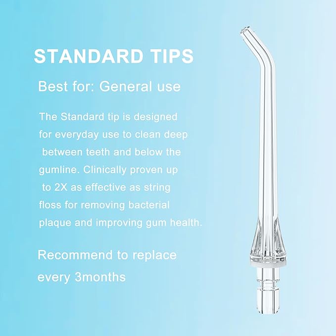 Replacement Heads for Onlyone Water Flosser, Only Compatible Onlyone FC5090 Water Flosser Replacement Tips Oral Irrigator Jet Tip(5 Classic Jet Tips)