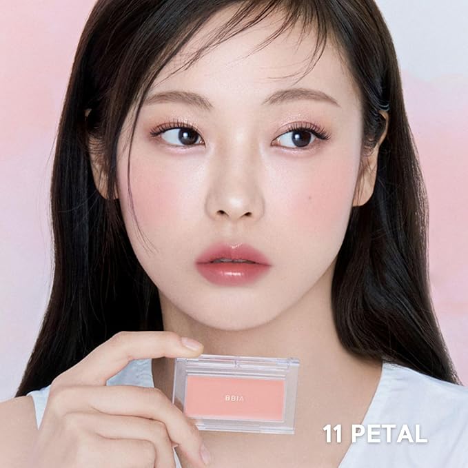 BBIA Ready To Wear Downy Cheek Cream Blush 8 Color - Creamy Blendable & Buildable Blush Dewy Texture & Matte Finish High Pigment Longlasting Lightweight Natural Face Makeup, 0.10oz (07 DOWNY ANGEL)