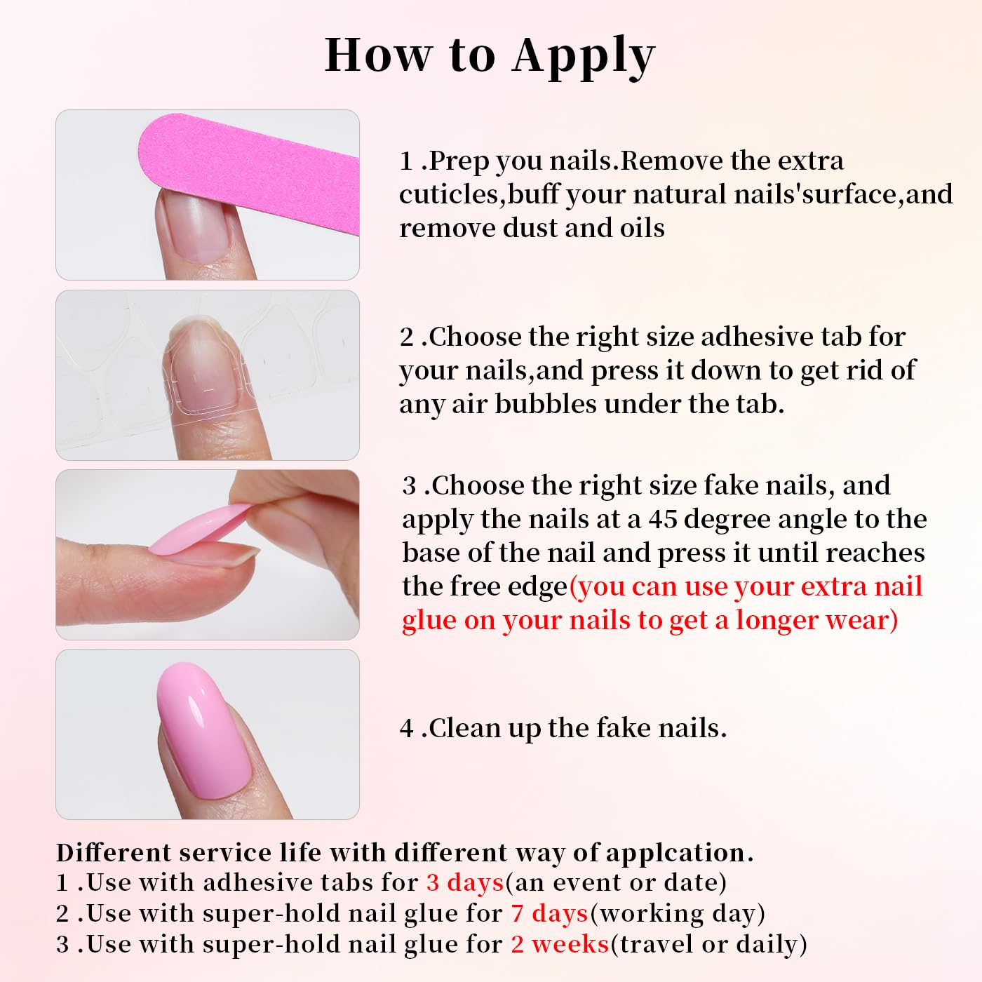 Goolich Zebra Print French Tip Press On Nails Short Square, Floral Nails Press ons Set with Adhesive Tabs, 24 Pcs 12 Size Reusable Full Cover Glue on Nails for Women
