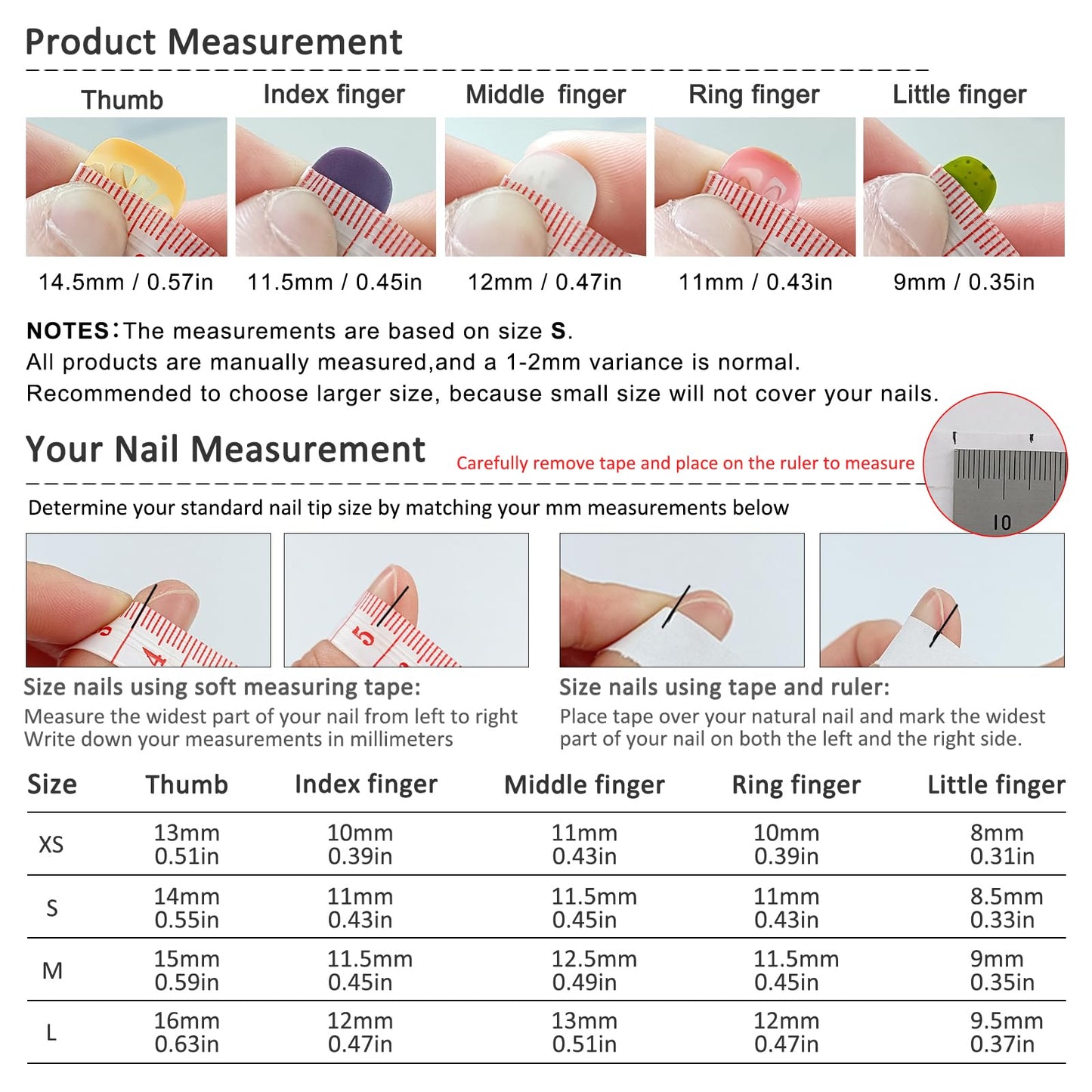 TENPAL Summer Fruit Press on Nails - Vibrant Almond Shaped Fake Nails with Kiwi, Watermelon & Avocado Designs | Reusable Colorful Nail Art for Women | Tropical Fruit Manicure Set (Medium Length,XS)