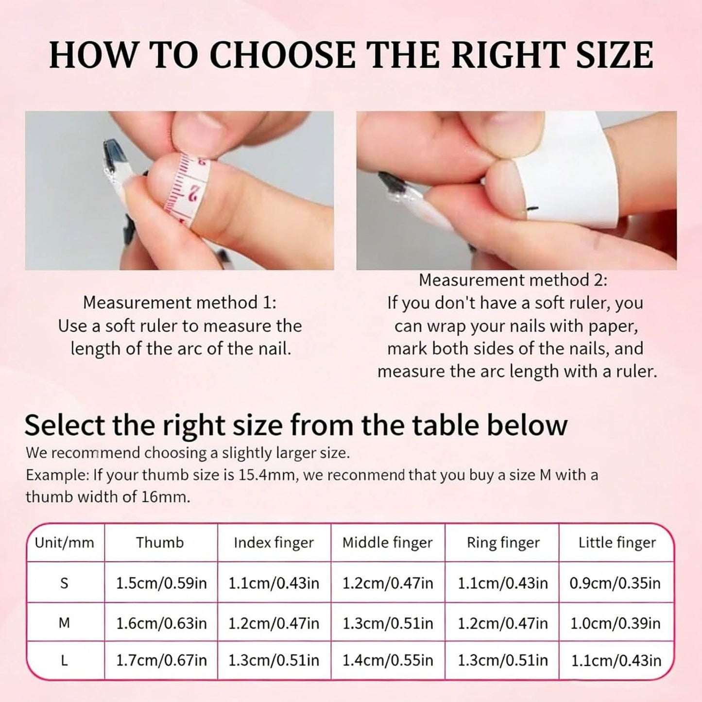 Handmade Acrylic Press on Nails Short Duck Nails Press on with Musical Note and Bow Designs Reusable Square Fake Nails Luxury Cute Holiday for Women (Size M）