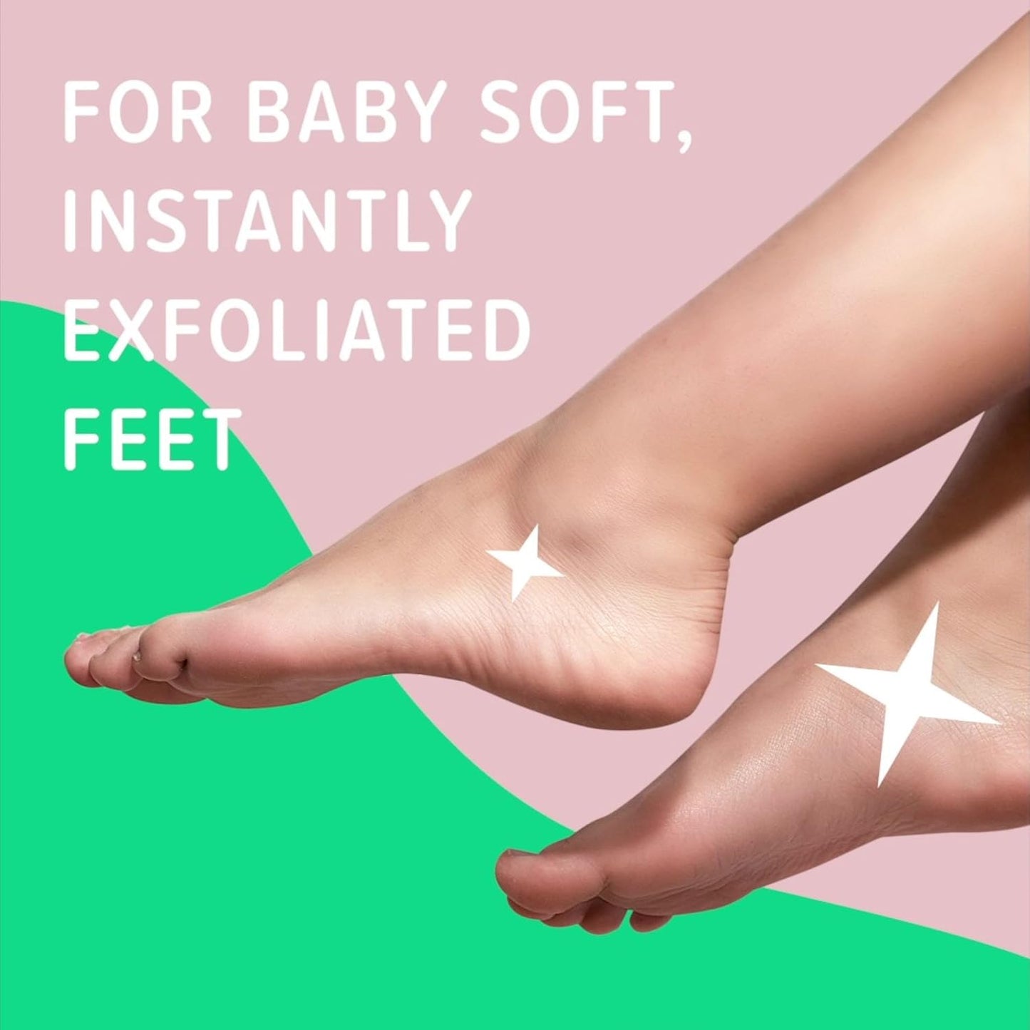 Freeman Flirty Feet Coconut and Aloe Instant Peeling Foot Spray, Softening Foot Peel Mask Exfoliates & Removes Dead Skin, Moisturizes Dry Feet, Clean Ingredients, 4 fl.oz./ 118 ml Bottle (Pack of 2)