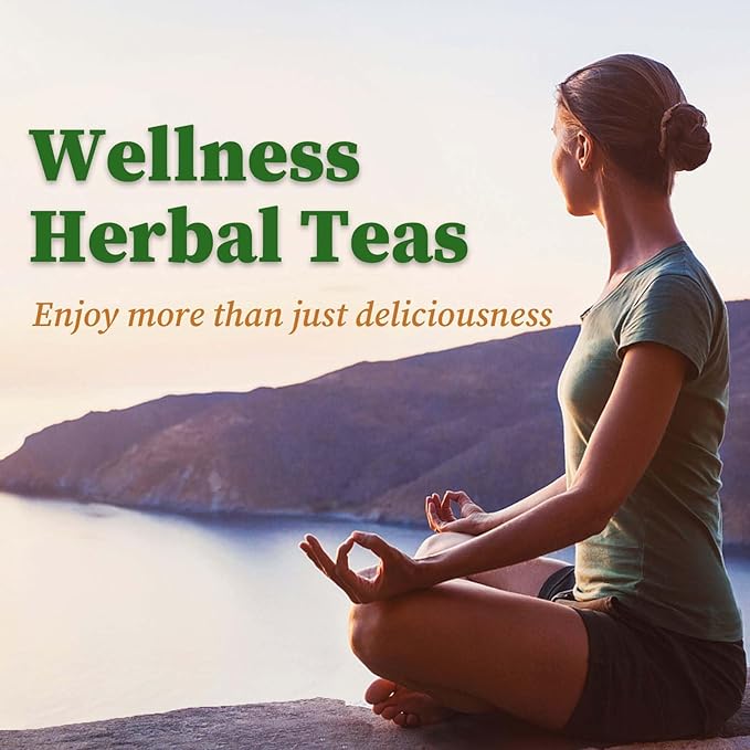 FullChea - Oregano Tea Bags, 30 Teabags, 2g/Bag - Premium Oregano Leaves - Non-GMO - Caffeine-Free - Support Digestion & Boost Immunity