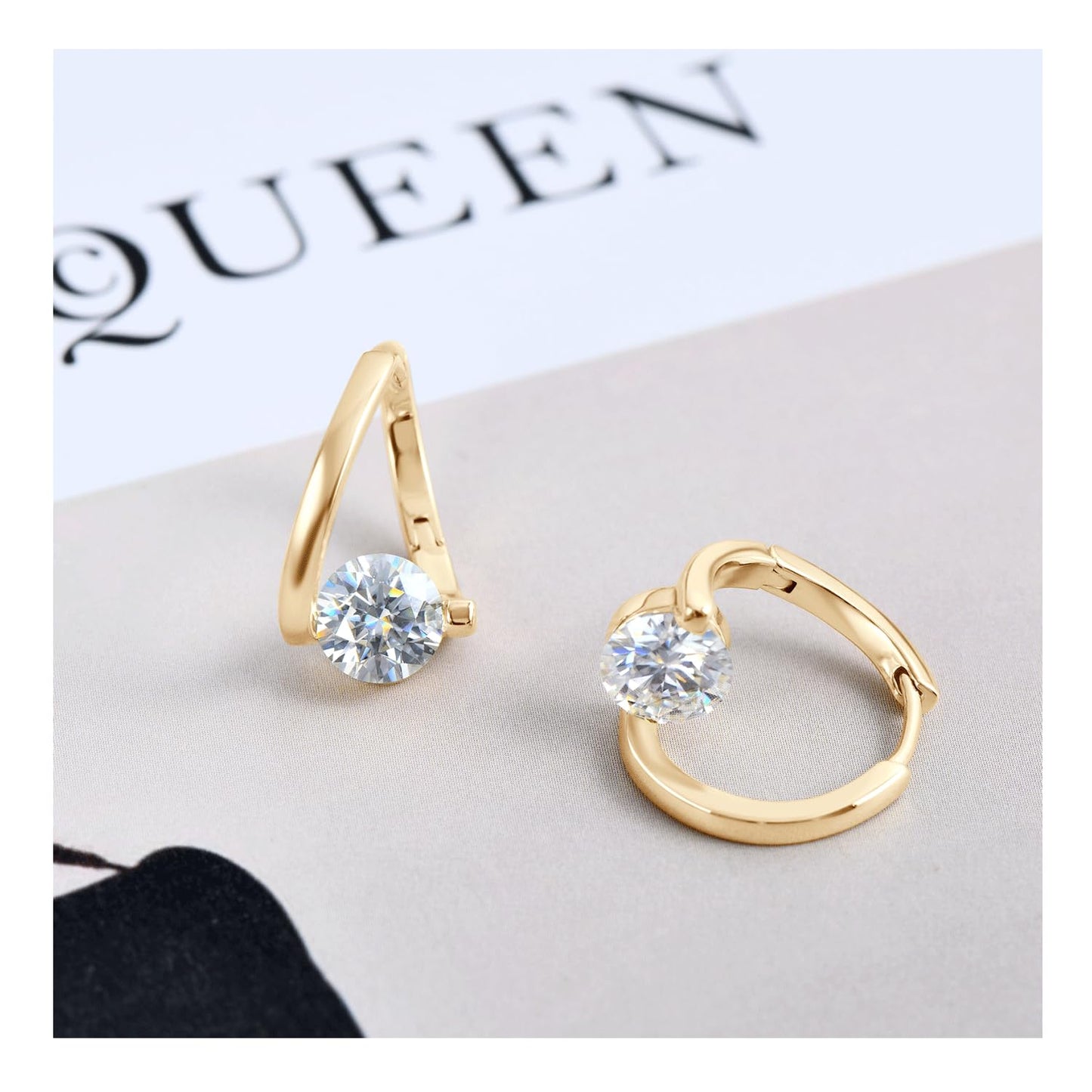 Lymphvity Earrings for Women Halolux Lymphvity Germanium Earring Atheniz Lymphatic Earring Lymphatic Drainage Earrings (Gold)
