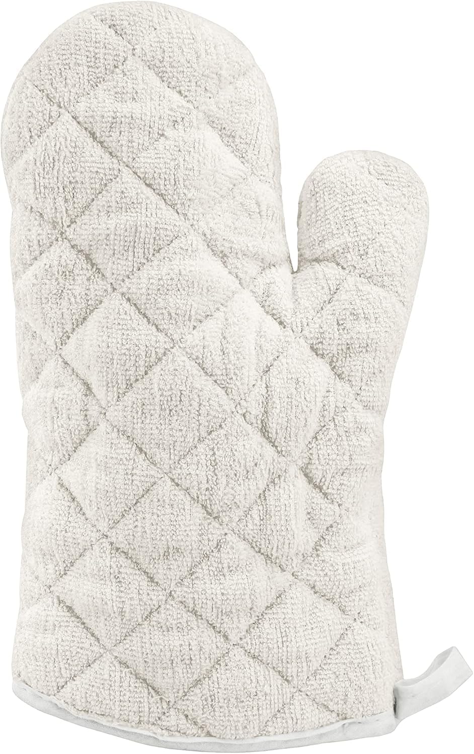 New Star Foodservice Oven Mitts with Extra Defense, up to 400F, Set of 2 (Tan (Terry Cloth), 13-Inch (Set of 2))