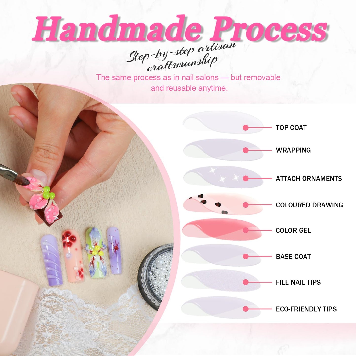 Handmade Luxury French Press On Nails, Leopard Amber Tortoiseshell 3D Cherry Short Almond Fake Nails, Salon Quality Acrylic Nail Tips with Brown Floral & Gold Accents, Holiday Vibe 10pcs Reusable Set
