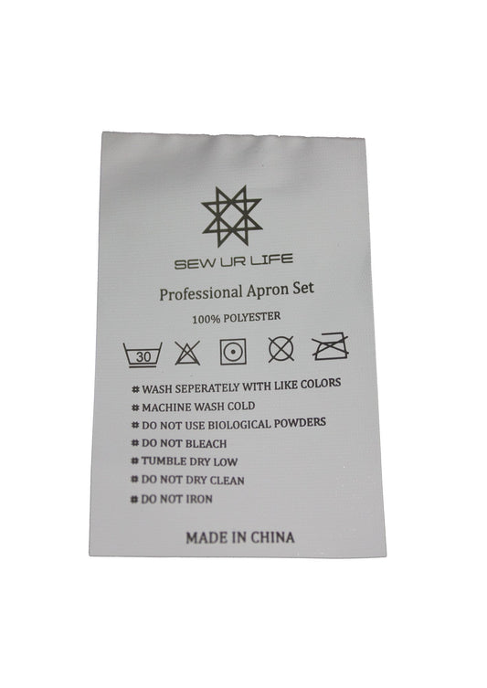 SEW UR LIFE Resist water 3 big Pockets Waist Server Apron Kitchen Restaurant Bistro Cafe Bar Pub Cake Shop Bakery Unisex Half Aprons (2, NAVY)