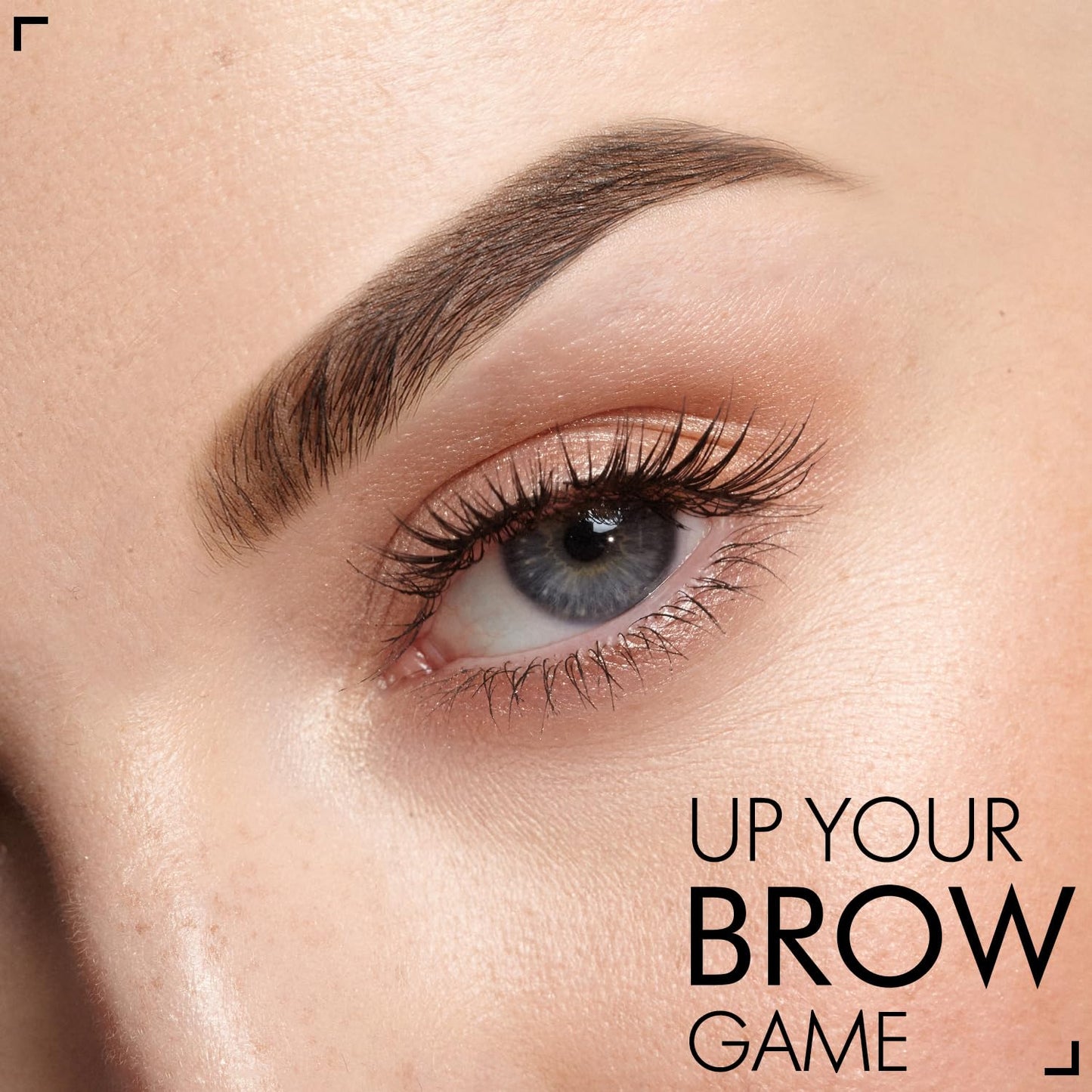 iMethod Eyebrow Stamp and Eyebrow Stencil Kit - Brow Stamp Kit, Eye Brow Stamping Kit, Brow Stencil and Stamp Kit, Brow Trio Eyebrow Kit, Perfect Bushy Eyebrows, Dark Brown