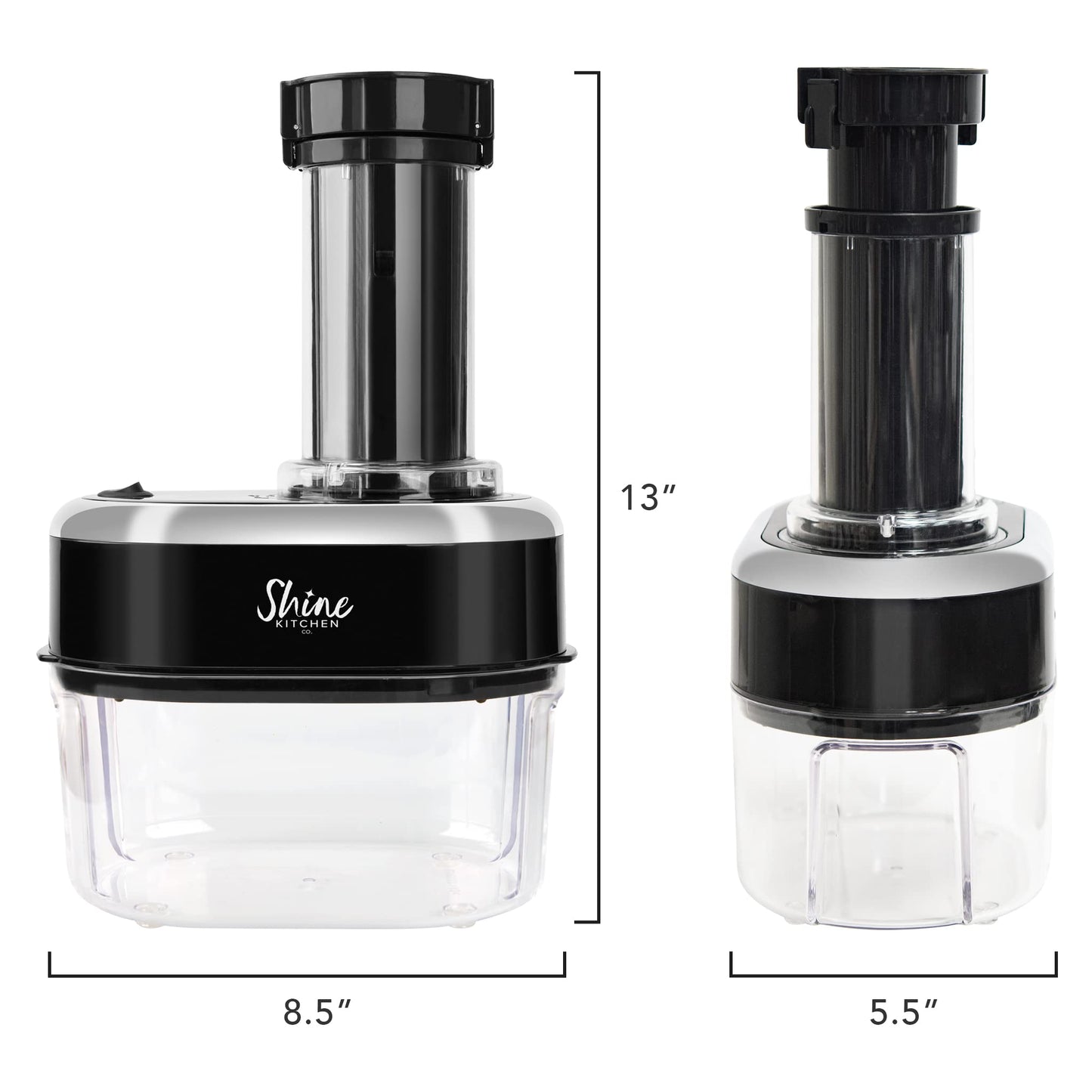 Shine Kitchen Co. SES-100 Electric Vegetable Spiralizer