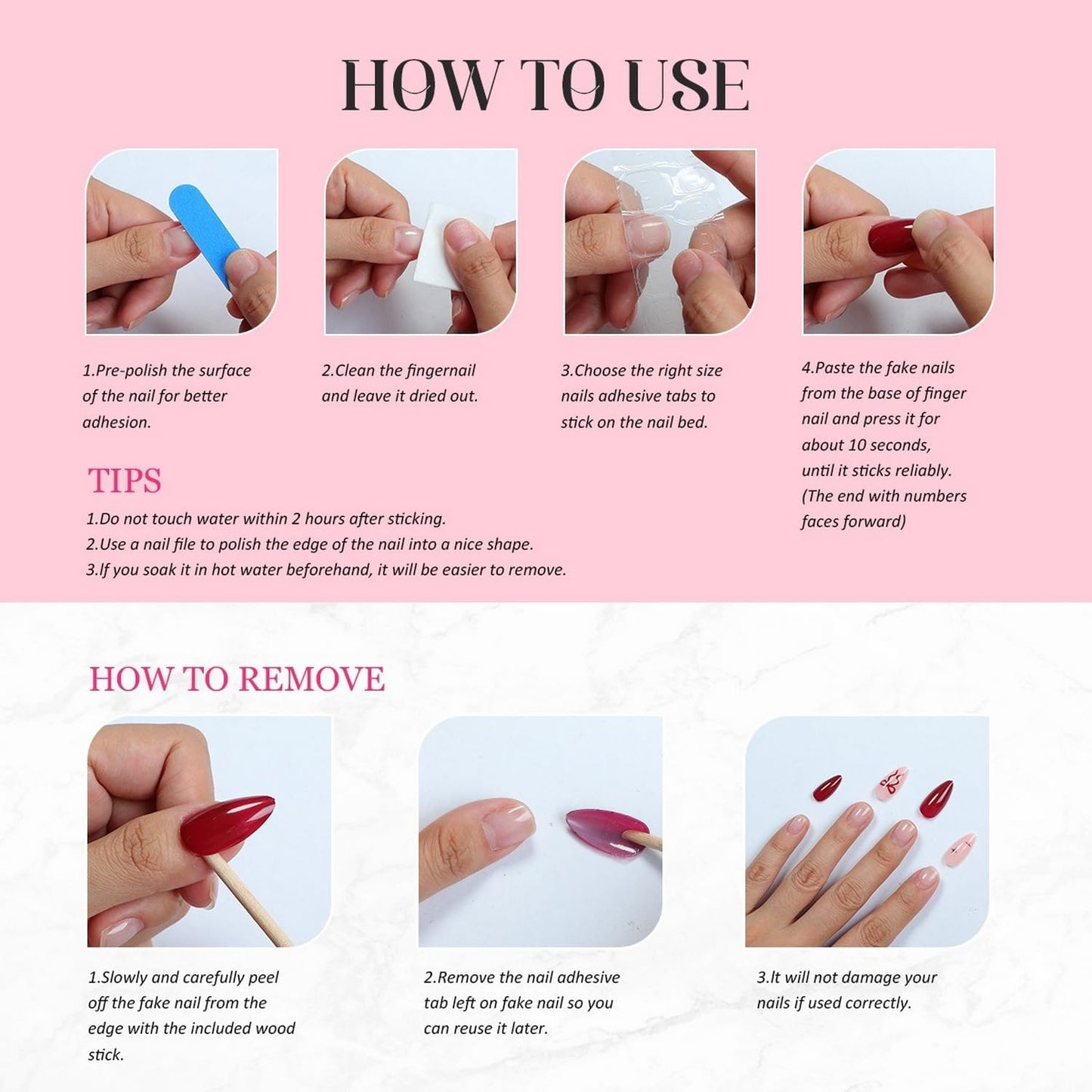 24 Pcs Christmas Press on Nails Medium Square Fake Nails Black Blue White Gradient Glitter Snowflake False Nails Full Cover Snowflake Stick on Nails Sparkly Acrylic for Women