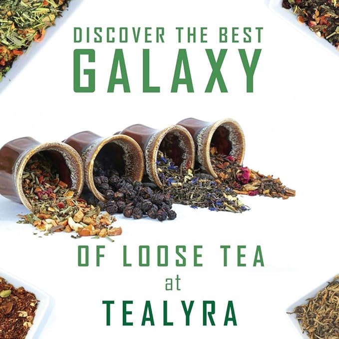 Tealyra - Chai Caramel - Black Loose Leaf Tea - Cinnamon - Ginger - Anise - Cardamom - Perfect Aromatic Chai Blend - 112g (4-ounce)