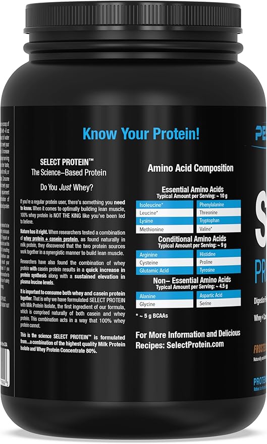 PEScience Select Low Carb Protein Powder, Chocolate Cupcake, 27 Serving, Whey and Casein Blend, Keto Friendly, Gluten Free, Best Tasting, Clean Isolate for Women and Men