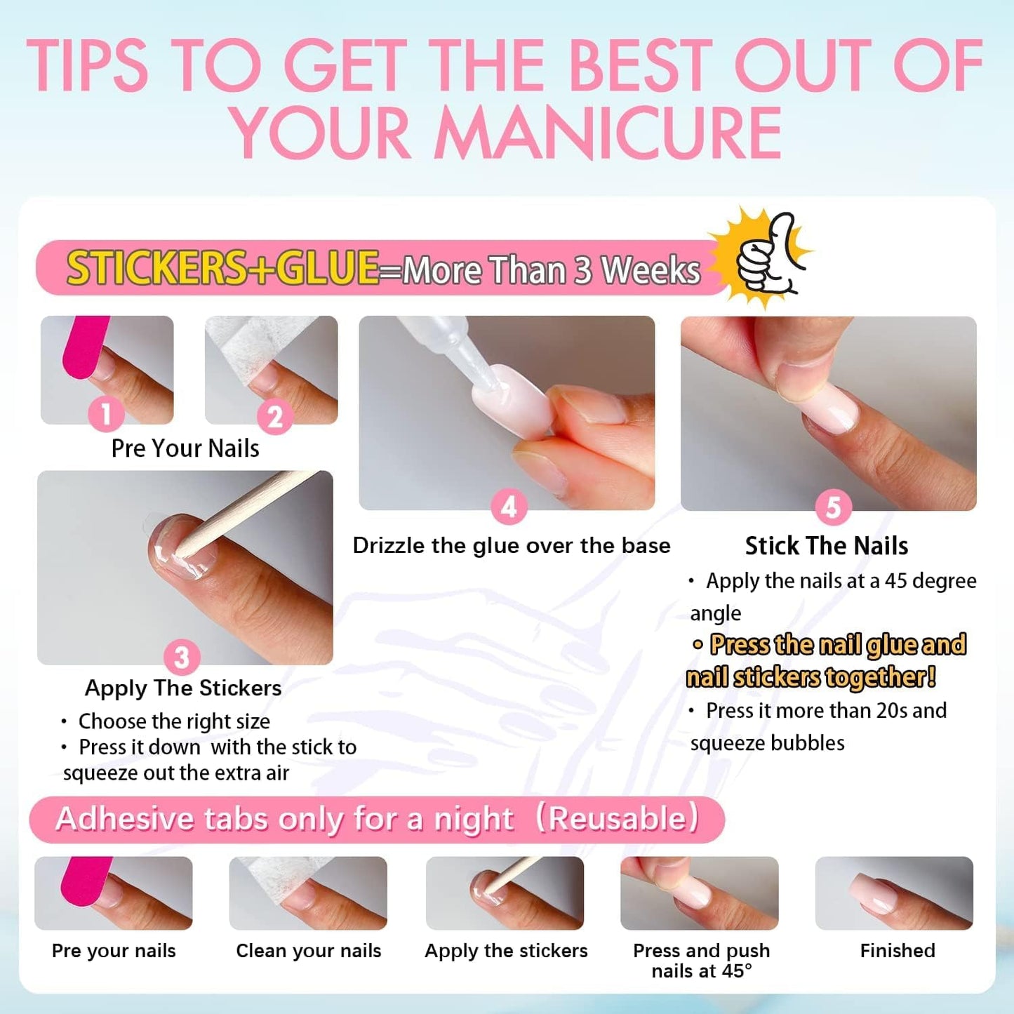 Light Pink Chrome Press on Nails Medium Short Almond, KQueenest Sparkle Glazed Stiletto Acrylic Fake Nails With Mirror Effect, Pearlescent Glue on Nails False Nails Press ons for Daily Wear 24 Pcs
