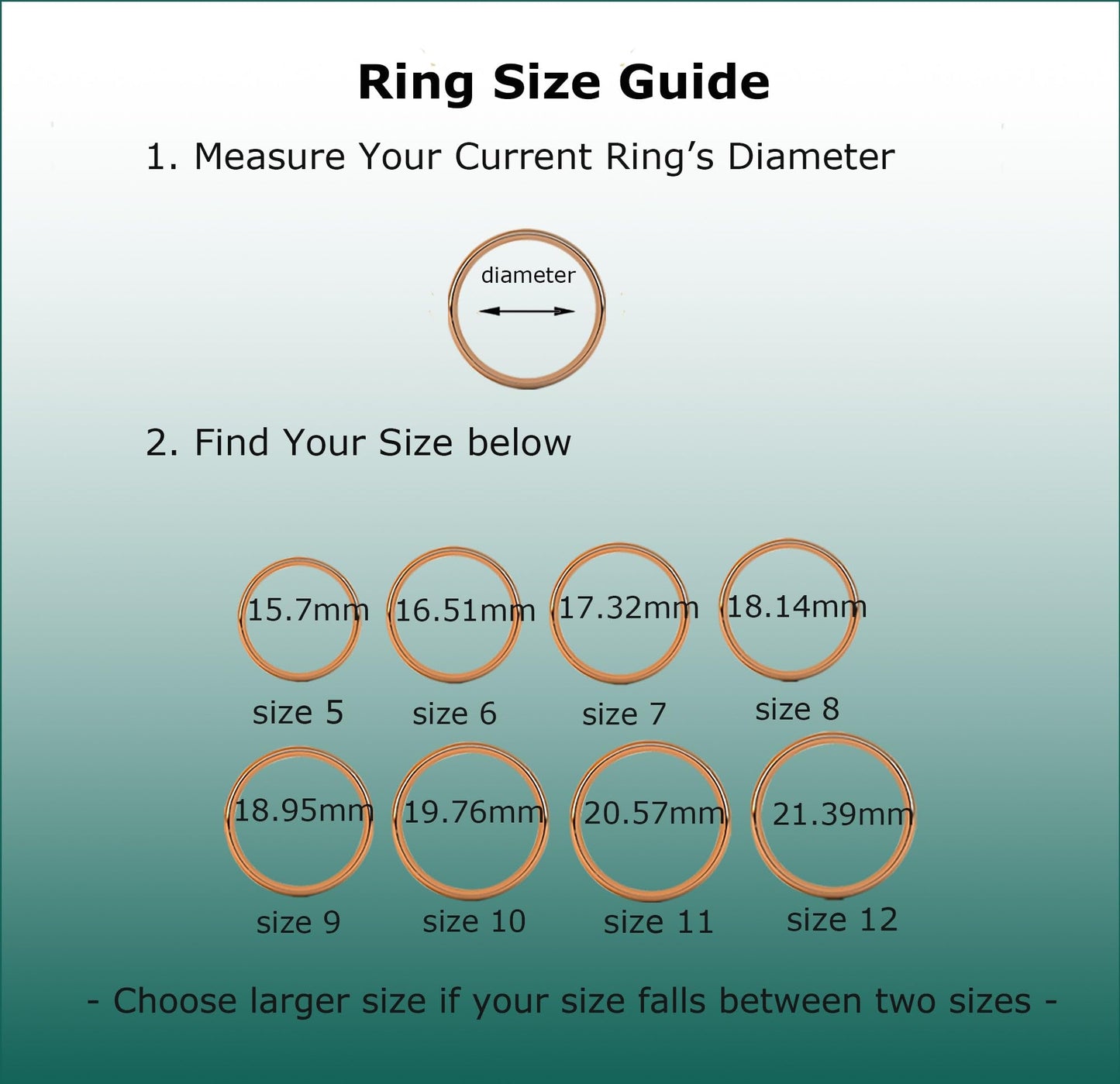 IVY & BAUBLE Pure Uncoated Solid Copper Ring for Men & Women — Lab-Tested, Raw Authentic Copper Band, Wellness Jewelry, Crafted in USA, 6mm, Size 9