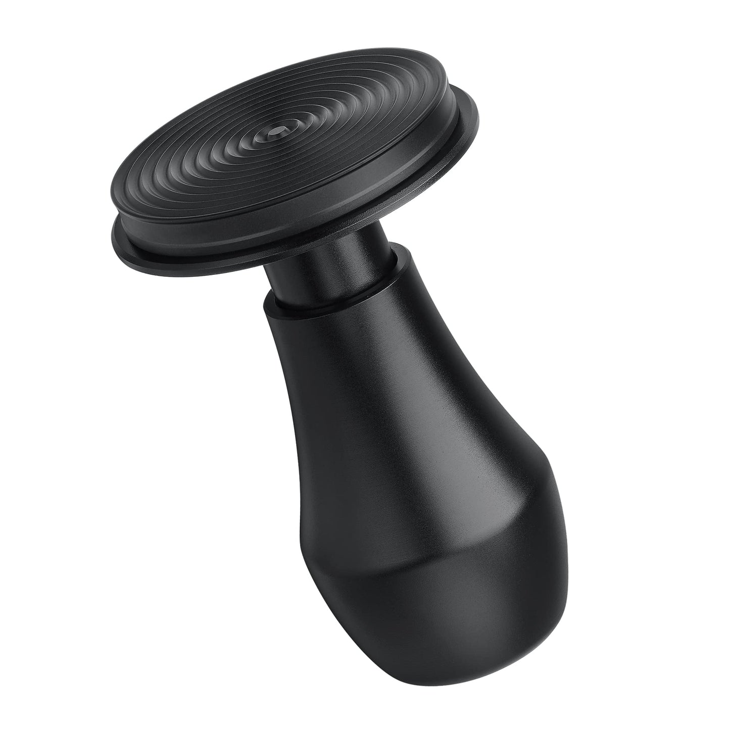 Normcore 53.3mm Espresso Coffee Tamper - Titanium Ripple Plating Base - Spring Loaded Tamper - 15lb / 25lb / 30lbs Replacement Springs - Anodized Aluminum Handle and Stand