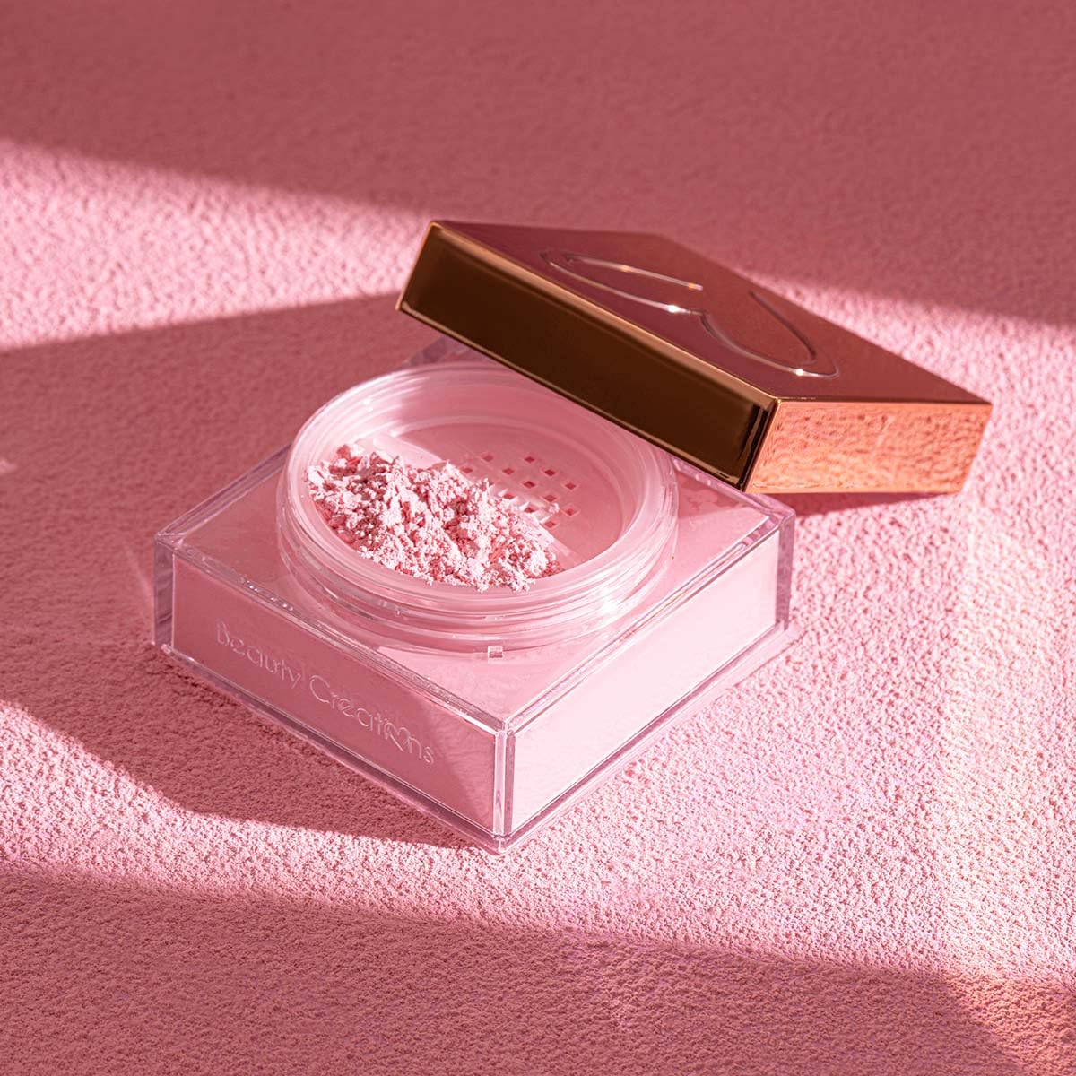 Beauty Bundle Beauty Creations Pink Cloud Pink Loose Setting Powder & Amorus Cloud Blur Matte Balm Foundation, Minimizes Pores, Matte Finish 14HR Shine Control (Natural Fair)