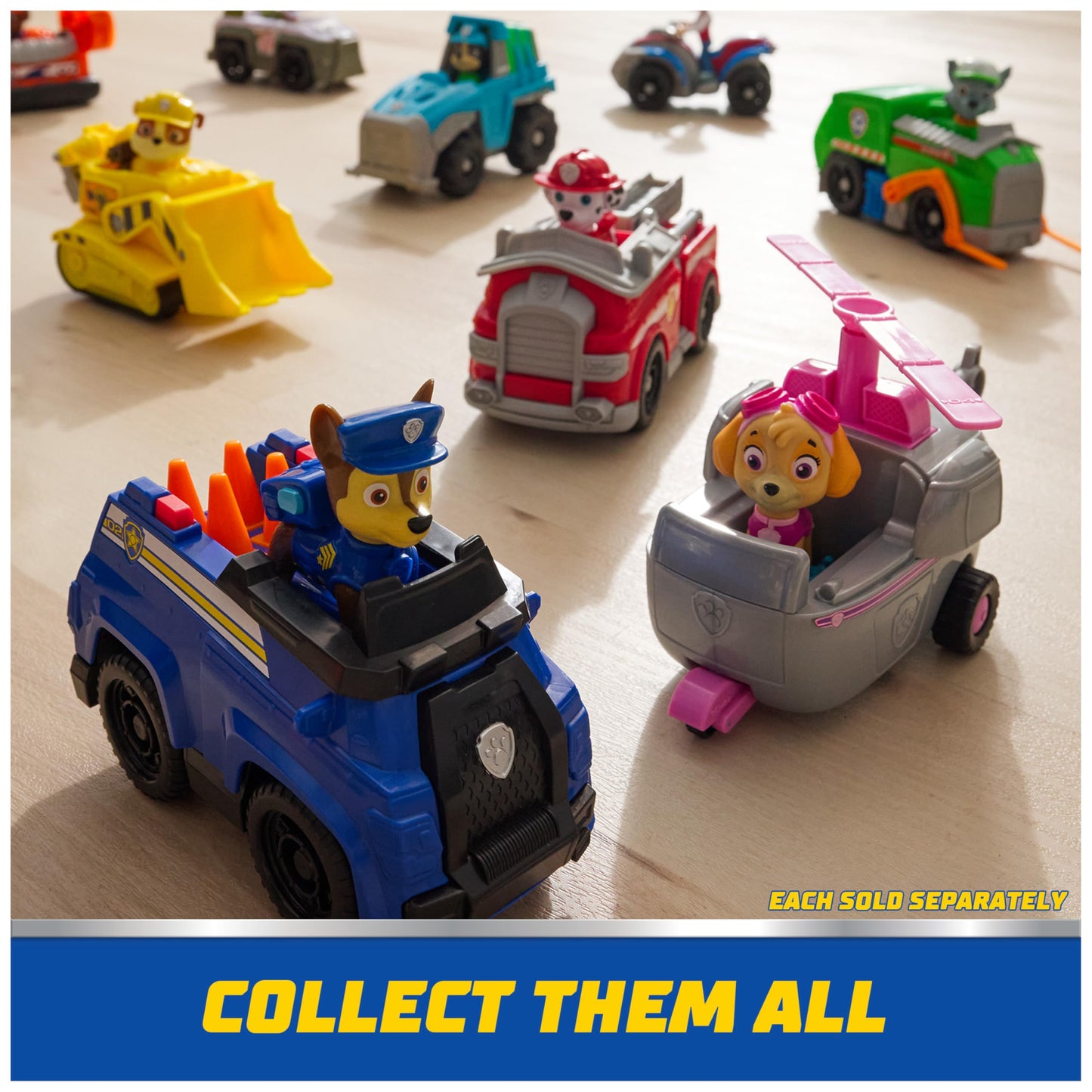 Paw Patrol, Skye’s Helicopter, Toy Vehicle with Collectible Action Figure, Sustainably Minded Kids Toys for Boys & Girls Ages 3 and Up
