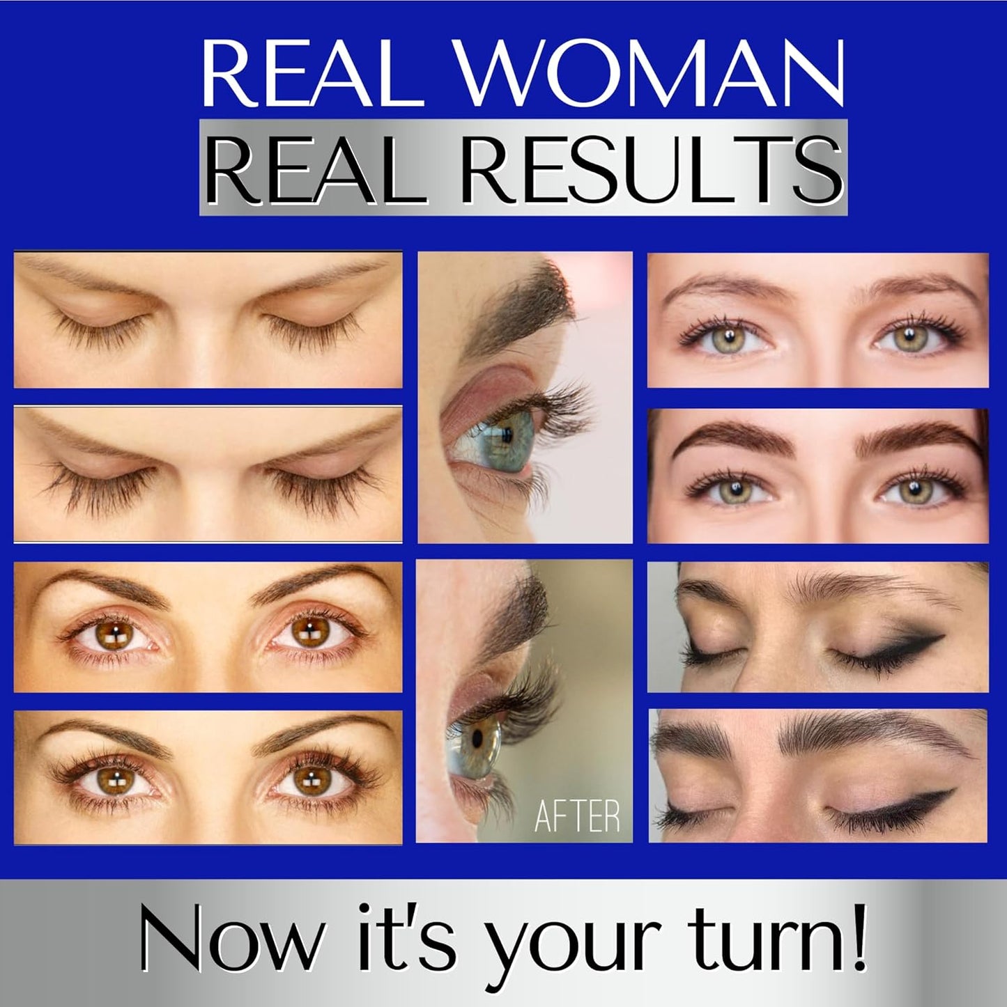 LASH SERUM 3ml + EYEBROW GROWTH SERUM 5ml - Advanced Lash and Brow Growth Formula for Longer, Fuller, Natural Lashes & Thicker, Shapely Brows - Suero para Pestañas Crecimiento y Cejas by DERMAWORKS