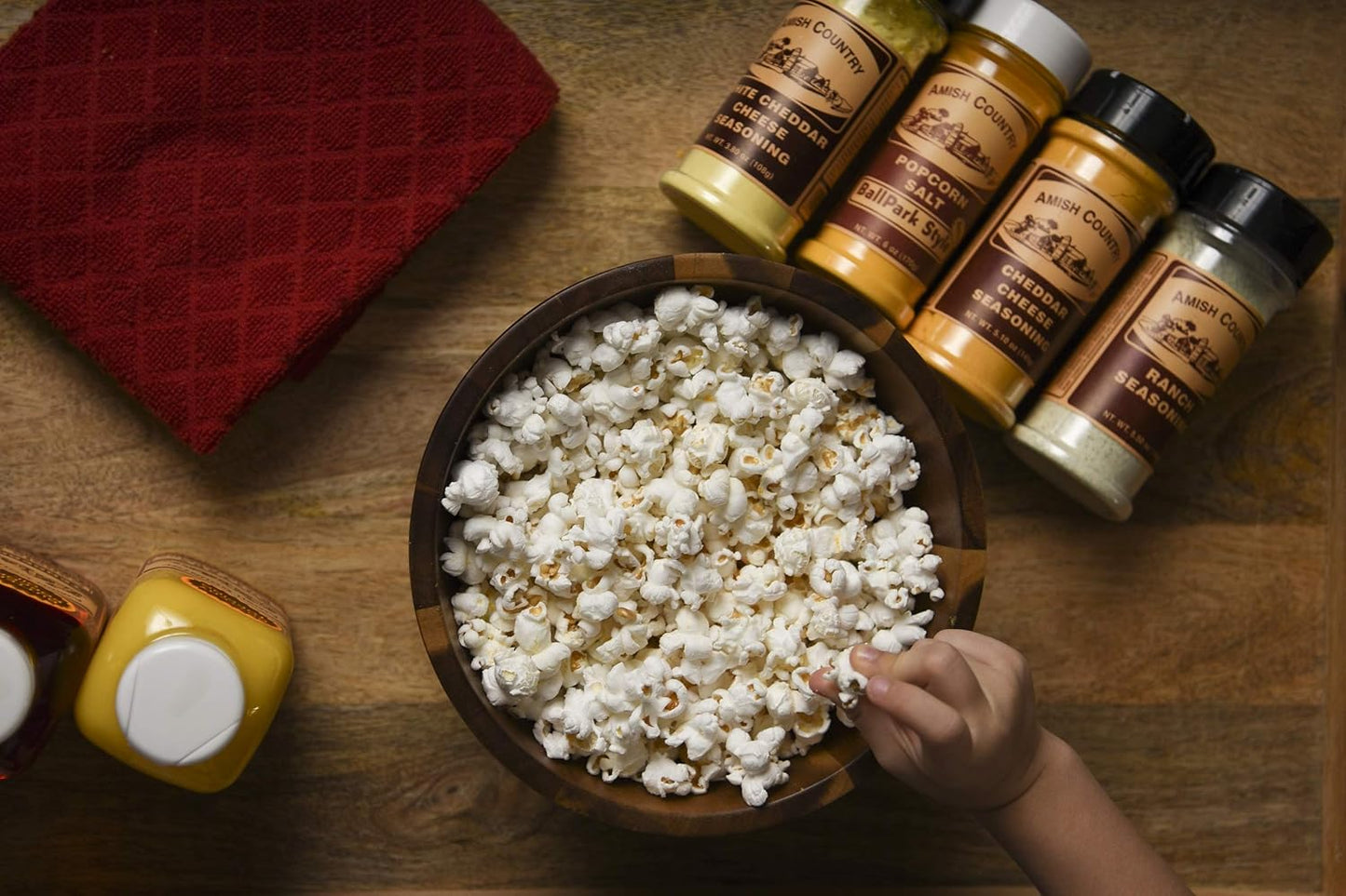 Amish Country Popcorn | Sour Cream and Onion & Ranch Popcorn Seasoning | 2 Pack Seasoning Bundle