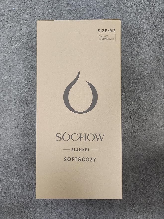 SOCHOW Sherpa Fleece Throw Blanket, Double-Sided Super Soft Luxurious Plush Blanket Twin Size 60 inchx80 inch Size, Lilac
