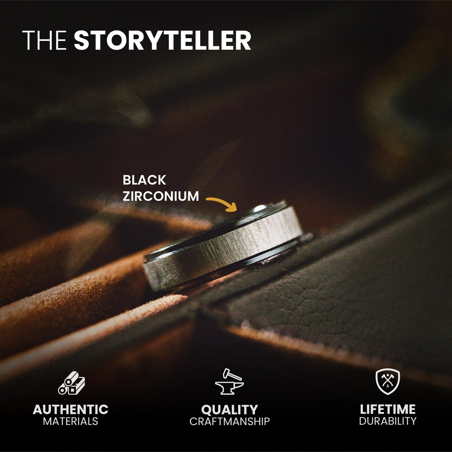 Manly Bands The Storyteller - Size 10