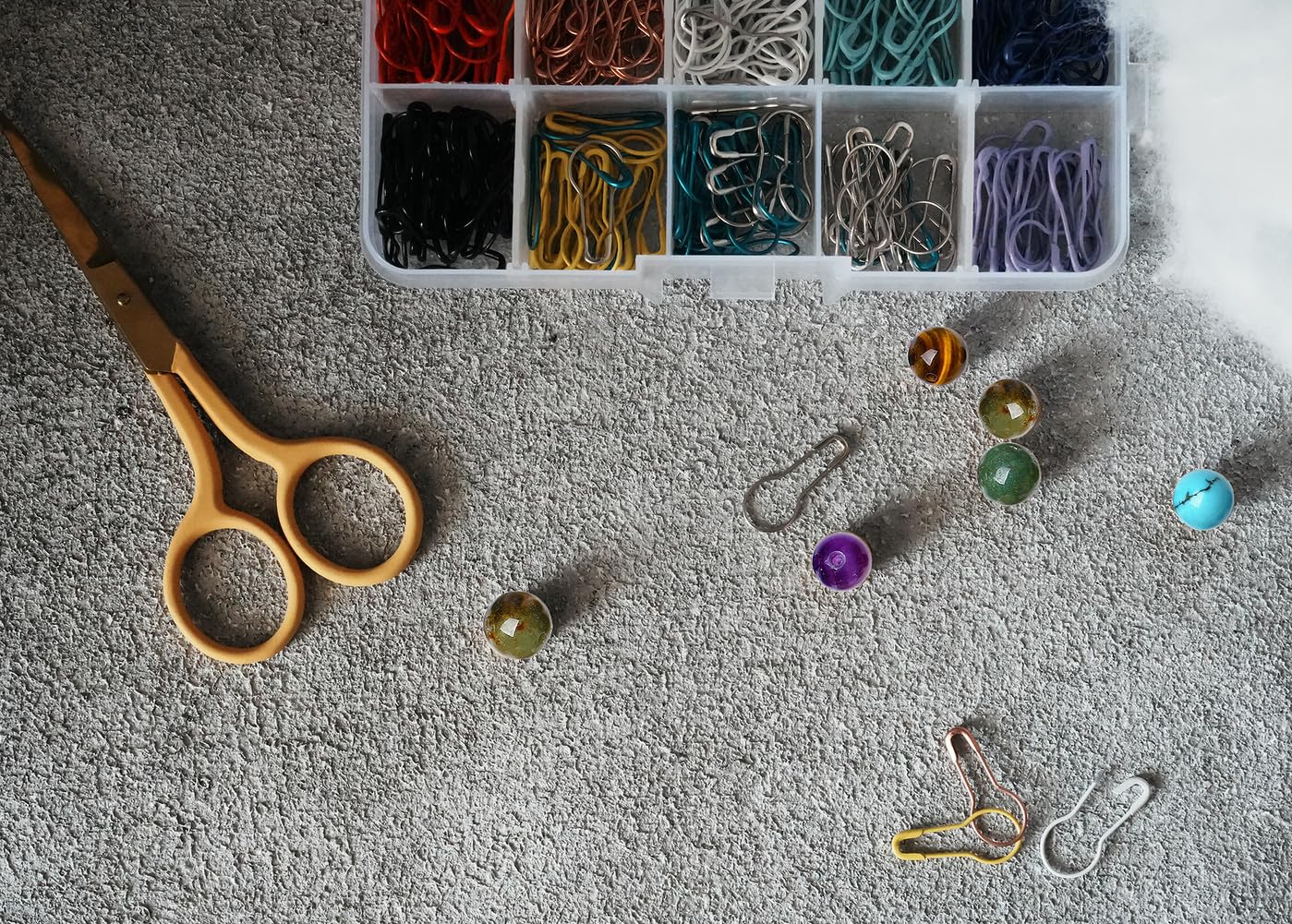 QINJIEJIE 60PCS Colorful Imperial Jasper Beads 8mm Stone Beads Round Loose Green Purple red Gemstone Bead for Bracelet Beading Crystal Jewelry Making DIY Necklace Earrings 0.32"