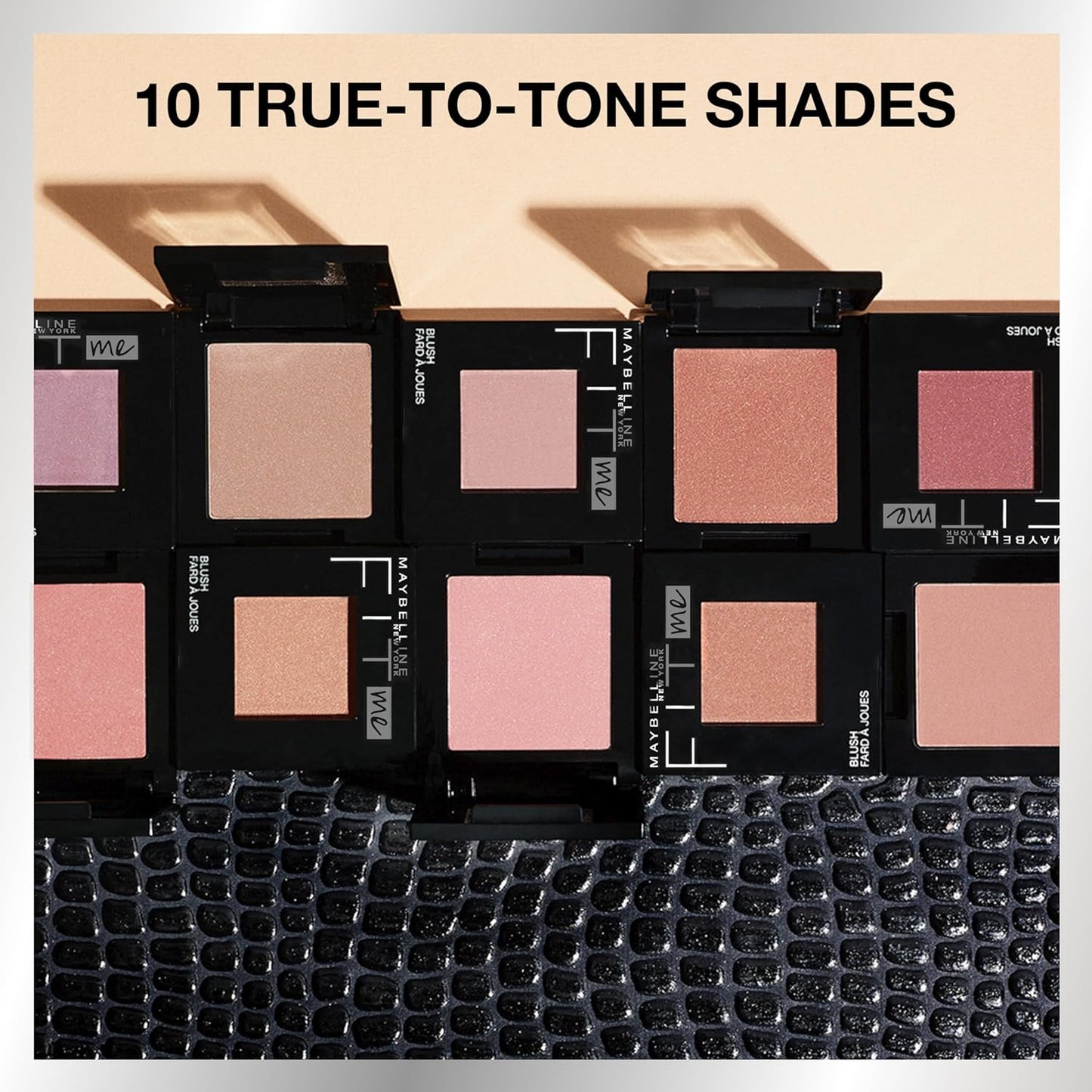 Maybelline Fit Me Blush, Lightweight, Smooth, Blendable, Long-lasting All-Day Face Enhancing Makeup Color, Coral, 1 Count