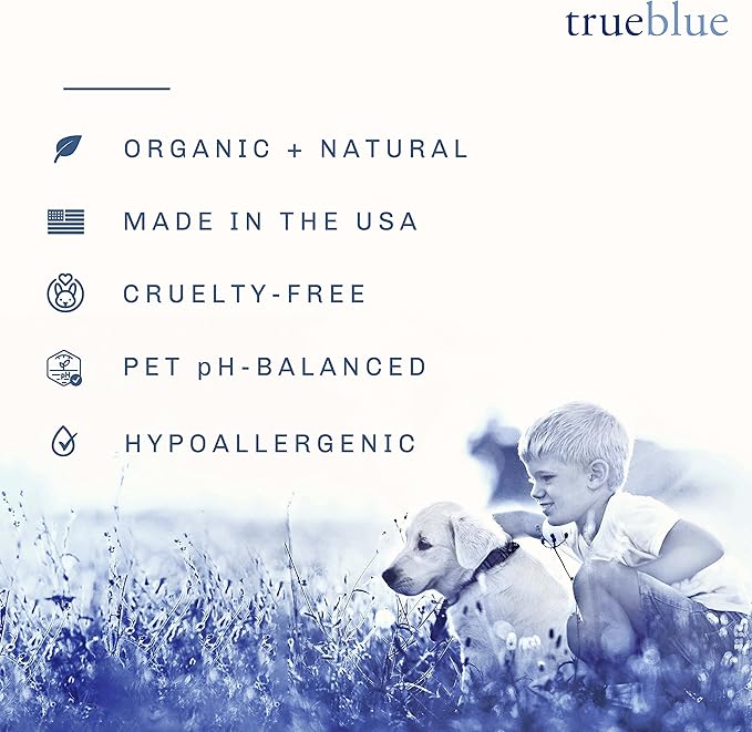 TrueBlue Lemon & Marigold Super Easy Dog Ear Wipes – Pre-Moistened Puppy Pads for Ear Cleaning – Cleansing Ear Wipe for Dogs, Puppies – Non-Toxic, All-Natural – 50 Count