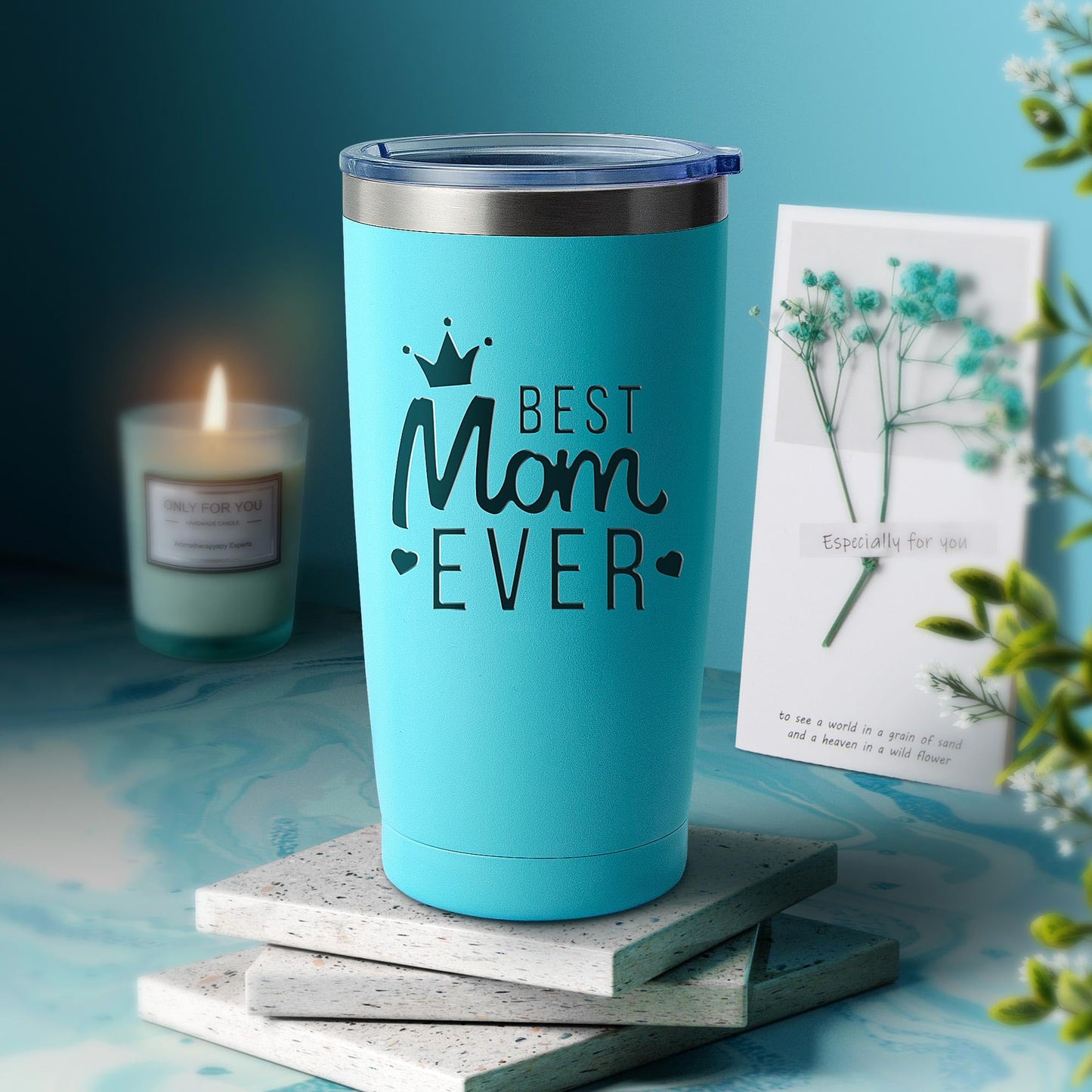 EUASOO Gifts for Mom - Mothers Day Gifts from Daughter Son Kids Husband, Mom Birthday Gifts, Valentines Day Gifts, Christmas Gifts for Mom - Best Mom Gifts