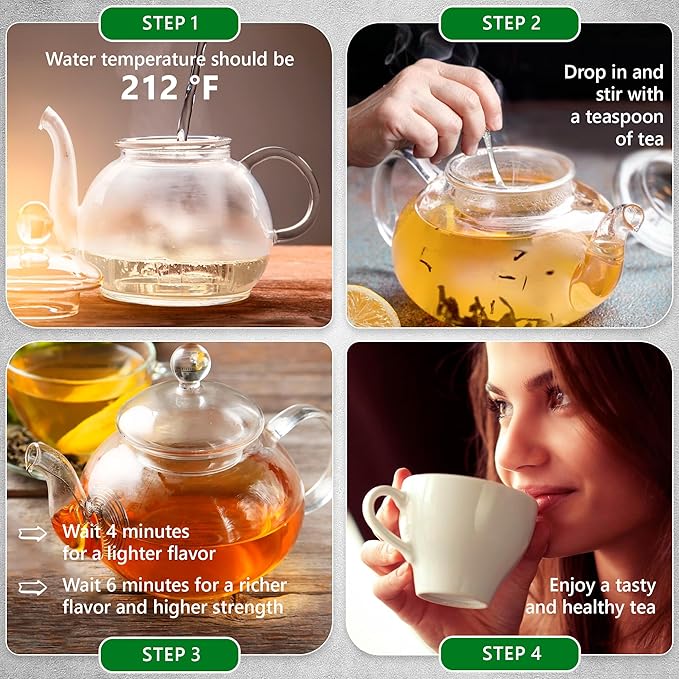 Yerba Mate Tea - Green Cut & Sifted - Unsmoked Energy Boost - 4 oz Loose Tea - Packed with Nutrients - Your Perfect Coffee Replacement