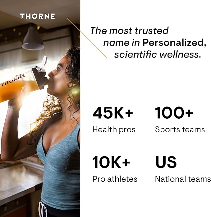 THORNE - Whey Protein Isolate - 21 Grams of Easy-to-Digest Whey Protein Powder - NSF Certified for Sport - Chocolate - 31.9 Ounces - 30 Servings