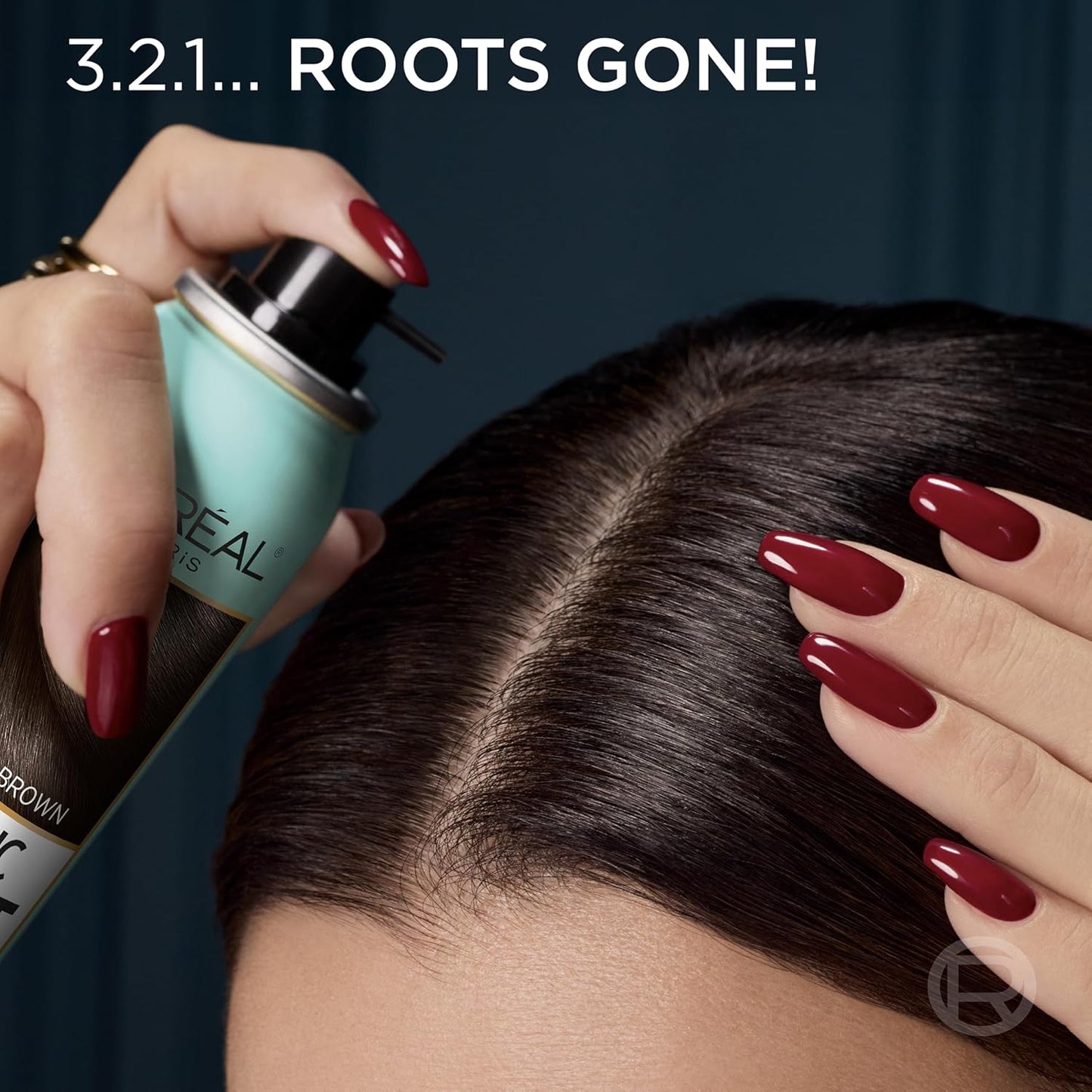 L'Oreal Paris Magic Root Cover Up Gray Concealer Spray Black 2 oz.(Packaging May Vary)