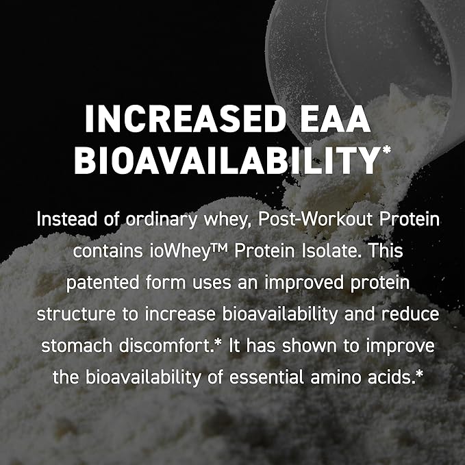 Kaged Post Workout Protein Powder | Re-Kaged | 28g Whey Protein with Creatine, Glutamine & Betaine for Muscle Growth & Recovery | Low Sugar | 20 Servings | Strawberry Lemonade