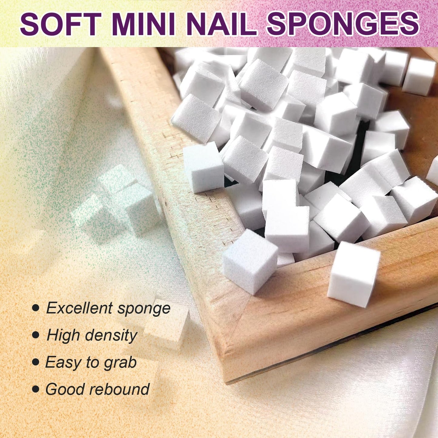 U-Shinein Gradient Painting Gel, 9 Colors Ombre Gel Nail Polish with 100Pcs Nail Sponges &Tweezers Sponging for Pigment Pat Aura Nails, French Manicure DIY Nail Art Ancient City