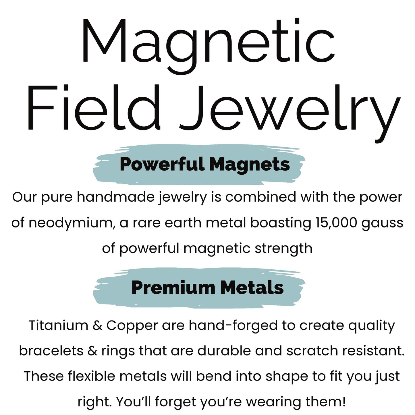 Earth Therapy, The Original Pure Copper Magnetic Bracelets - Adjustable Unisex Sports Bands with Ultra Strength Magnets - Elegant Jewelry Gift Set of 3 in Velvet Pouch