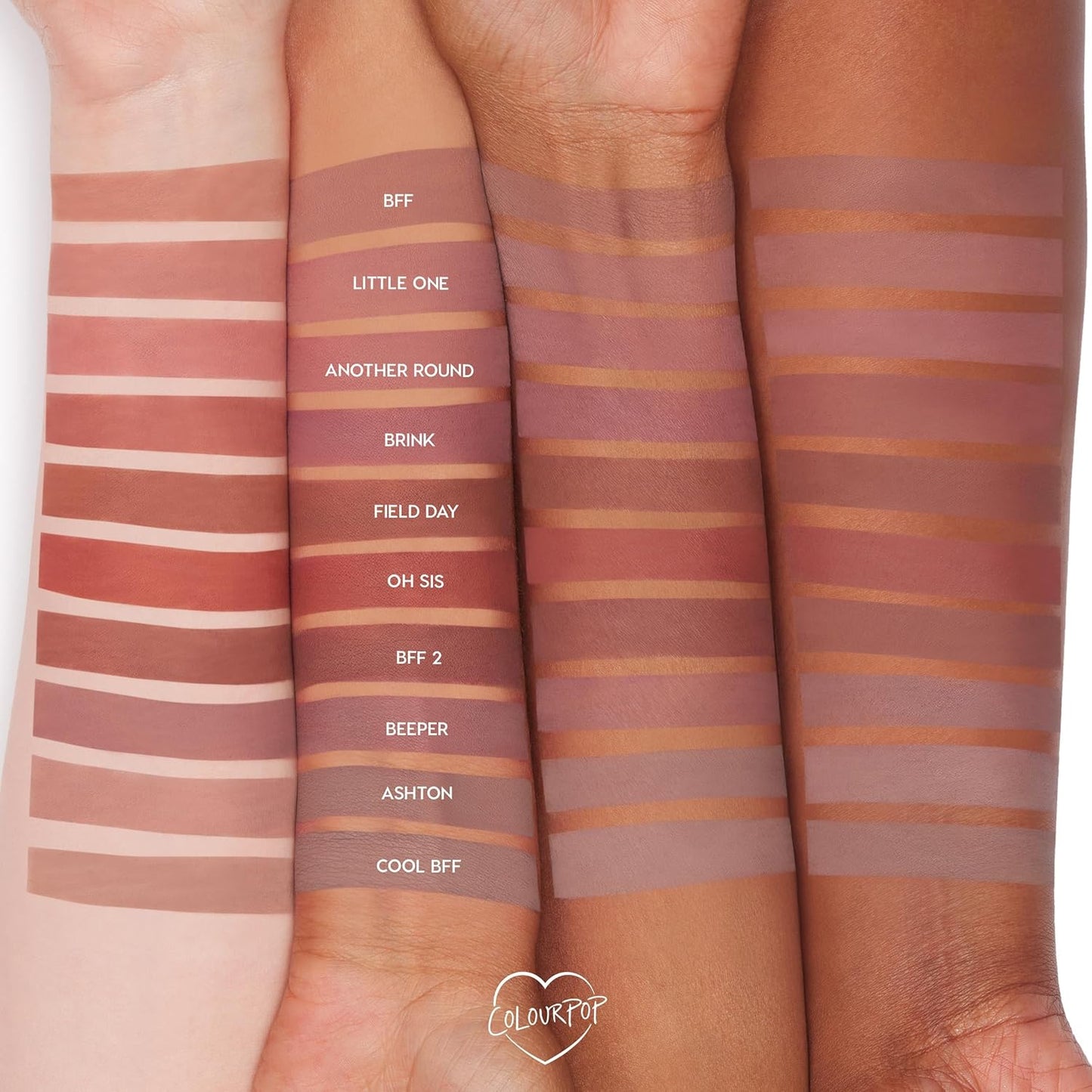 ColourPop Lippie Lip Pencil - High-Pigment, Long-Lasting & Sharpenable Lip Liner with High-Impact Color - Vegan, Cream Formula with Precise Application - Field Day (0.35 oz)