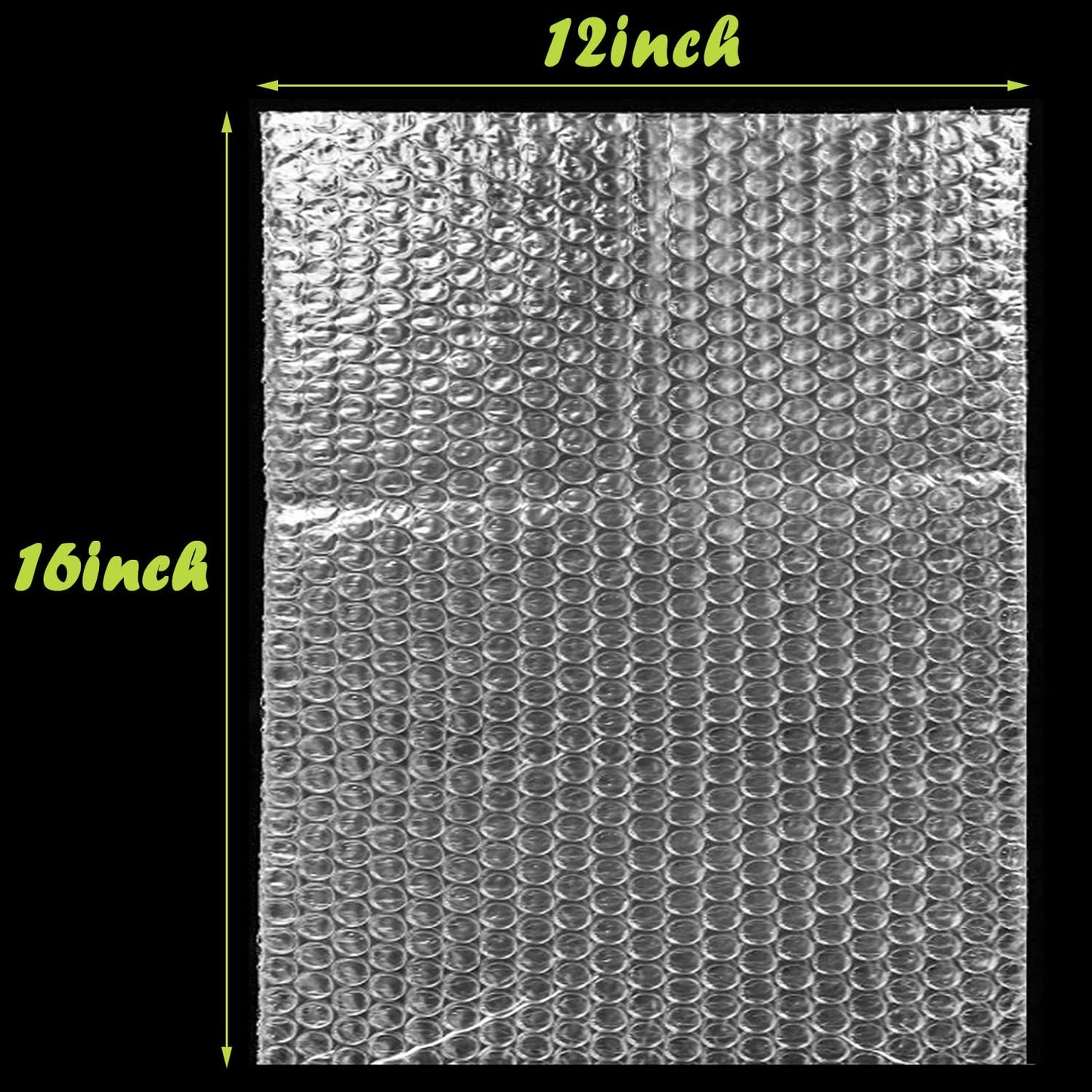 50PCS Clear Bubble Out Bag 12" x 16", Large Bubble Pouches Bags, Double Wall Shockproof Bubble Pouch Wrap Bag, Cushioning Protective Storage Bags for Moving, Shipping, Packing and Storage