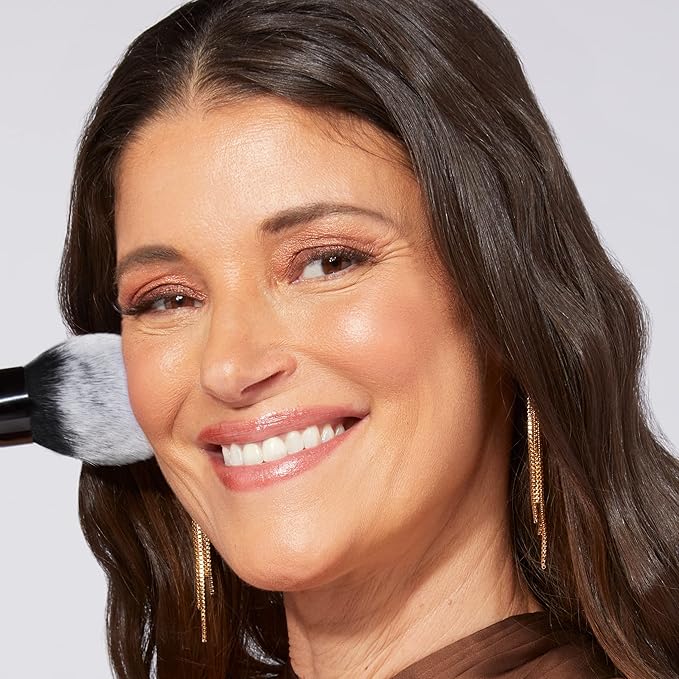 LAURA GELLER NEW YORK Bronze-n-Brighten Multipurpose Bronzer, Medium + Classic Bronzer Brush