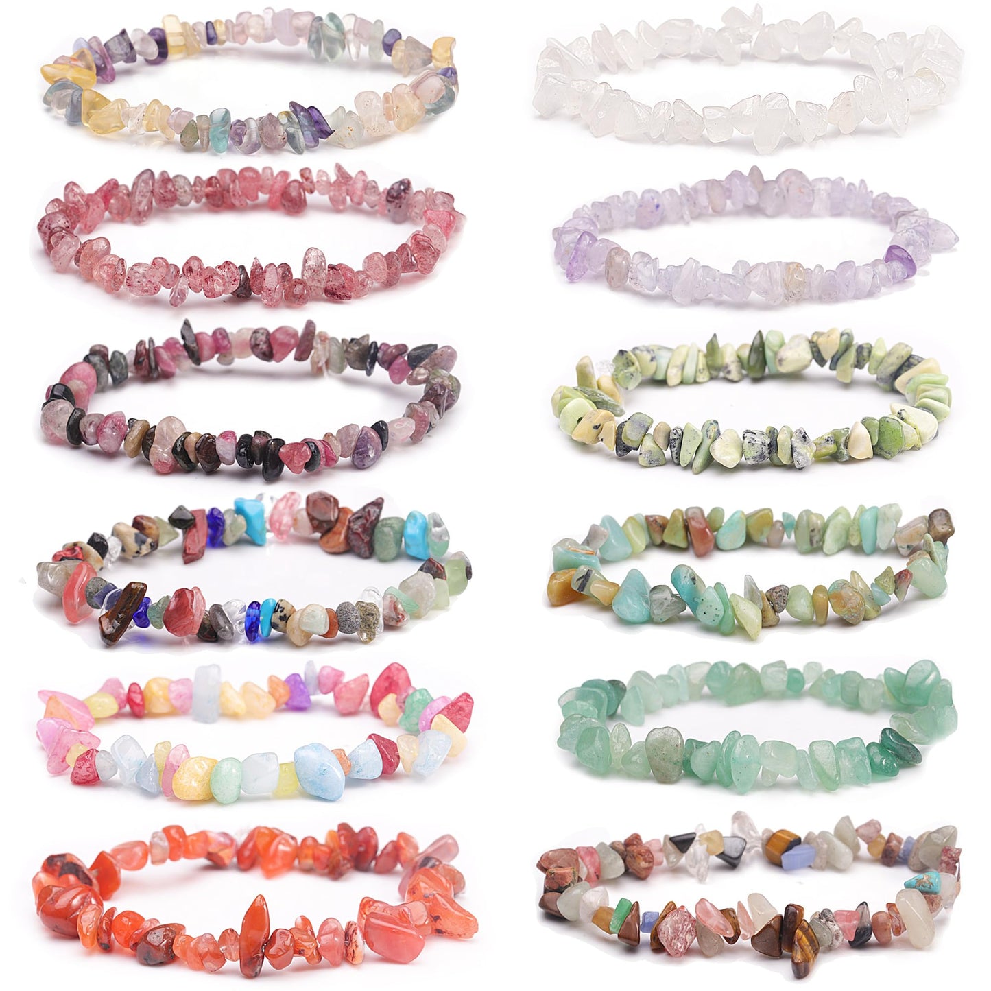 Youngbling Natural Chip Stone Beads 450 Pcs 5-8mm Healing Crystal Irregular Gemstone Drilled Lose Rocks Black Onyx Beads Bulk for Bracelet Jewelry Making
