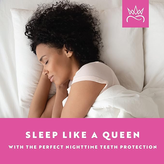Protect The Crown Night Guard 2 Pack - Mouthguard for Teeth Grinding & Clenching, Professional Mouth Guard for Light and Heavy Grinding (Clear)