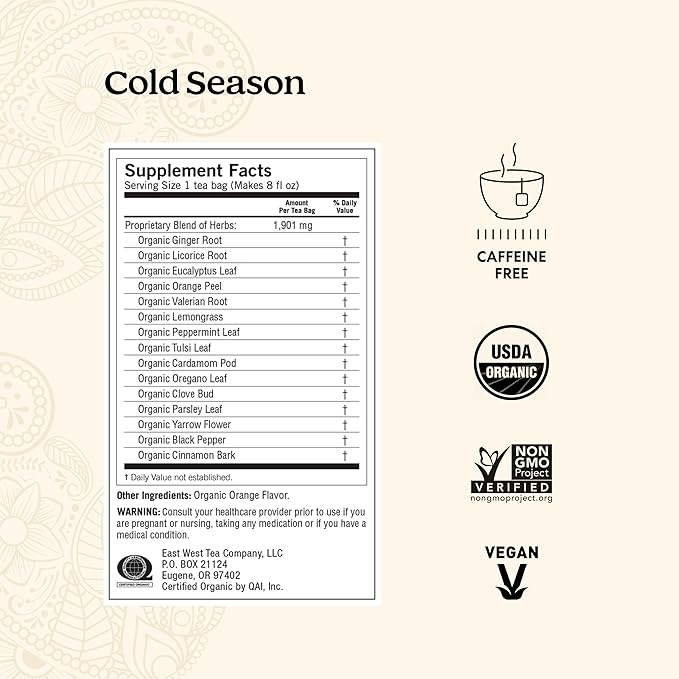 Yogi Get Well Variety Pack (6 Pack) - Herbal Immune and Cold Season Support - 96 Organic Tea Bags