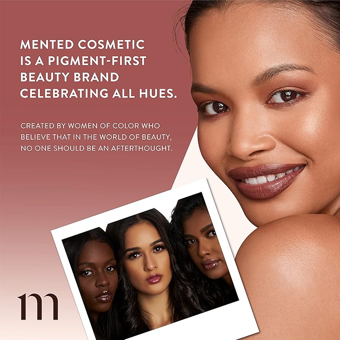 Mented Cosmetics Lip Liner for Women, Dark Brown Lipliner Lip Pencil, Waterproof Lipliner, Vegan + Cruelty Free Makeup, Pretty in Pink