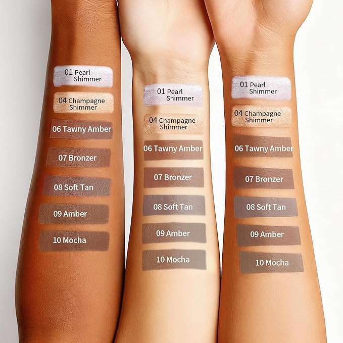 Cream Contour Stick, Cool Toned Contour & Sculpt Stick for Natural Sculpted Face Makeup, Creamy Texture & Non Cakey, Long Lasting Cream Bronzer Stick, Buildable & Highly Pigmented (09 Amber)