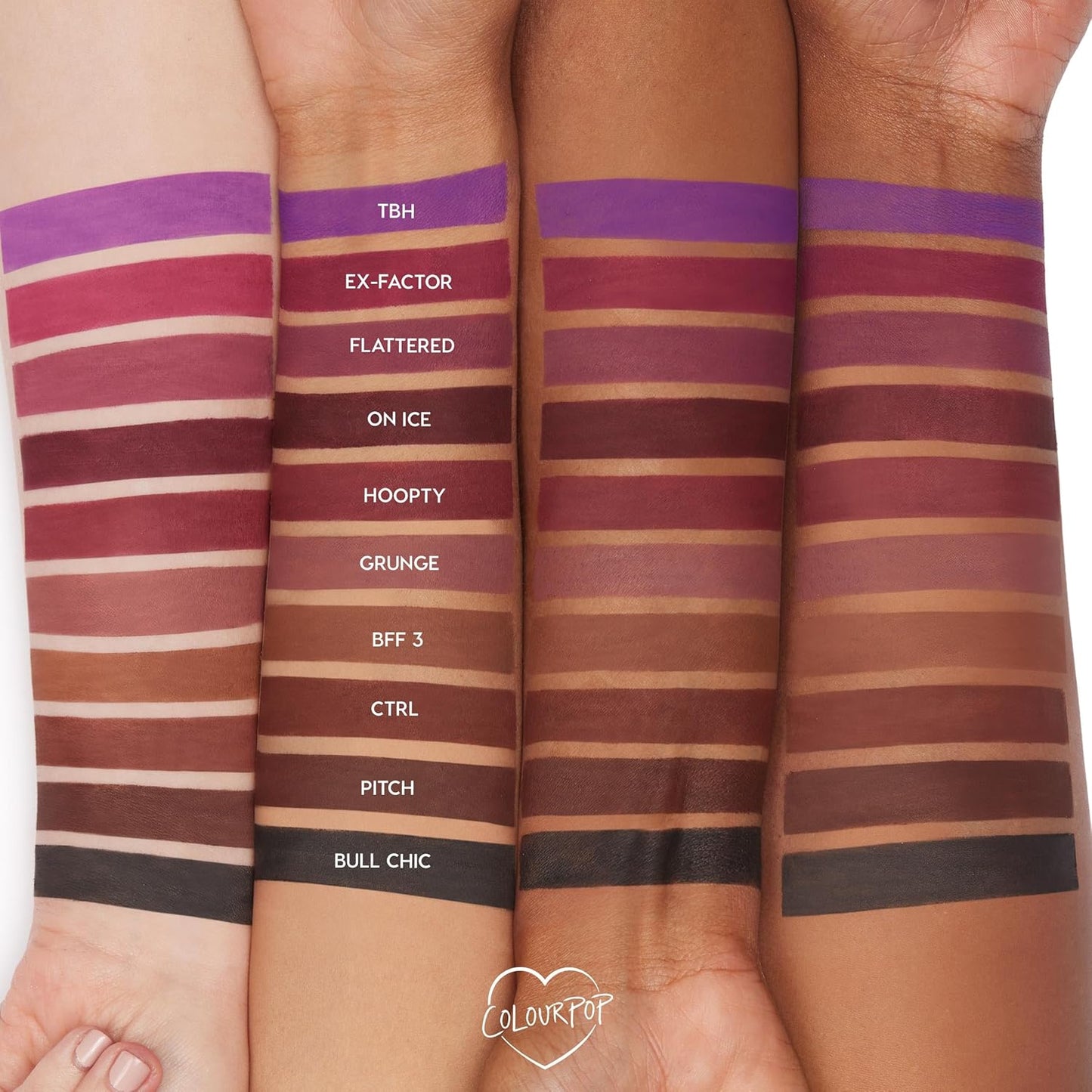 ColourPop Lippie Lip Pencil - High-Pigment, Long-Lasting & Sharpenable Lip Liner with High-Impact Color - Vegan, Cream Formula with Precise Application - On Ice (0.35 oz)