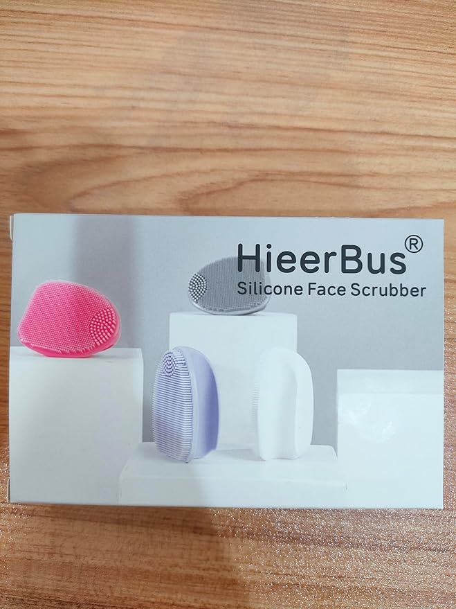 Silicone Face Scrubber,2 Pack Face Scrubber for Women Men, Manual Face Exfoliator Brushes Scrubber,Facial Cleansing Brush for Exfoliating Blackhead Remover Acne Pore Cleansing Massaging
