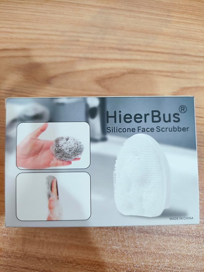 Silicone Face Scrubber,2 Pack Face Scrubber for Women Men, Manual Face Exfoliator Brushes Scrubber,Facial Cleansing Brush for Exfoliating Blackhead Remover Acne Pore Cleansing Massaging