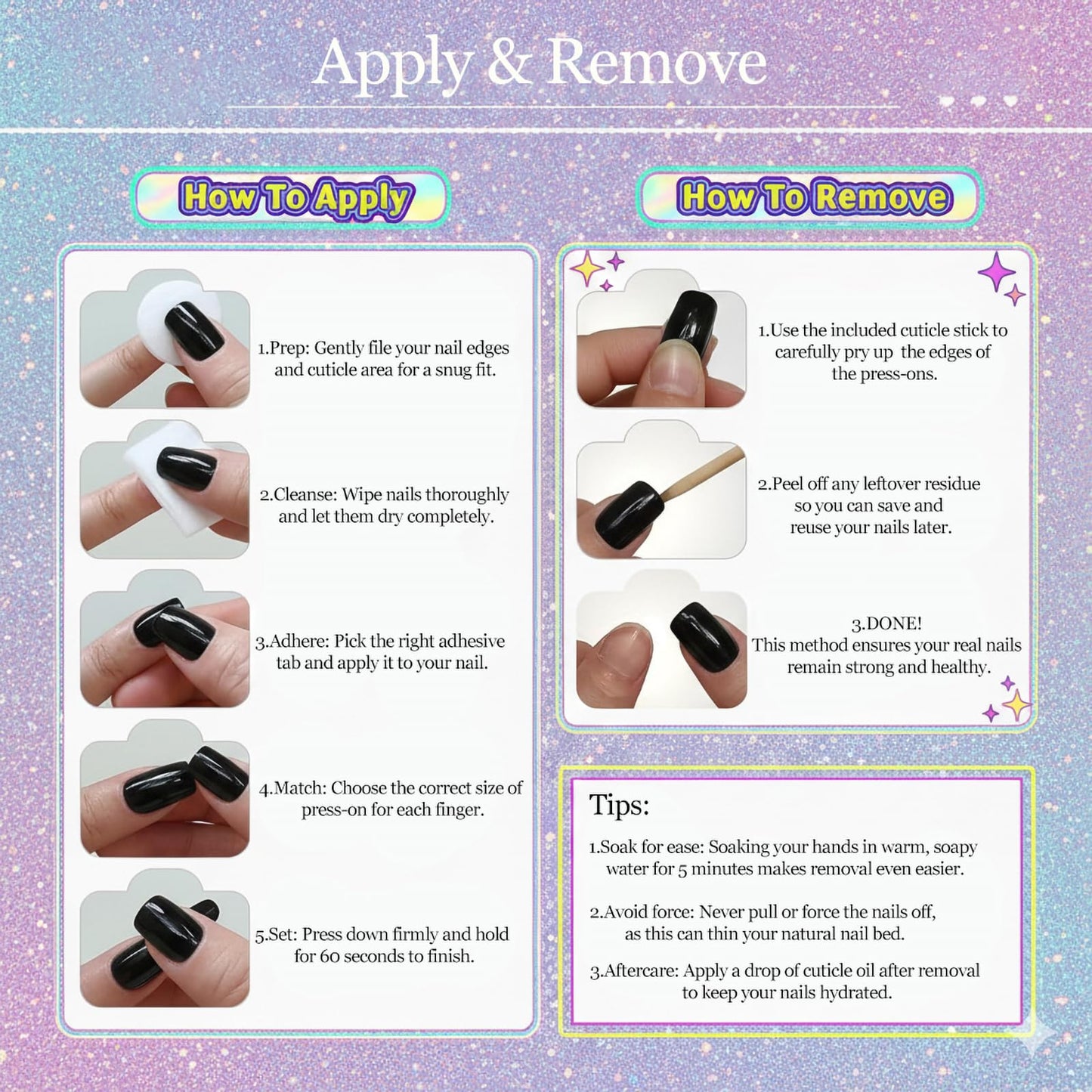 IMSOHOT Oval Press on Nails, Short Fake Nails, Pink Cat Eye 3D Sculpted Heart Bow Castle, 30 Pcs Reusable Glue on Nails for Women